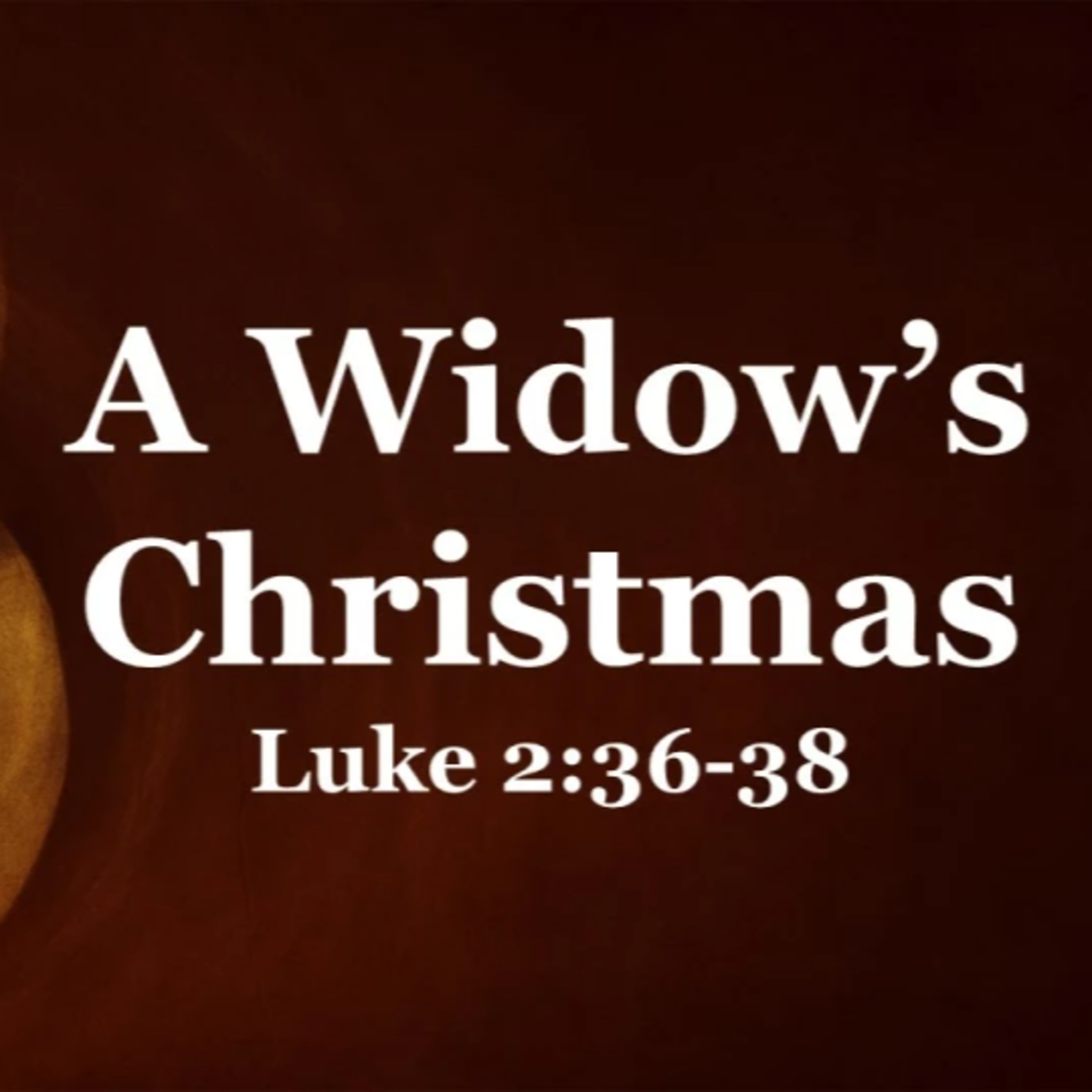 A Widow's Christmas episode artwork