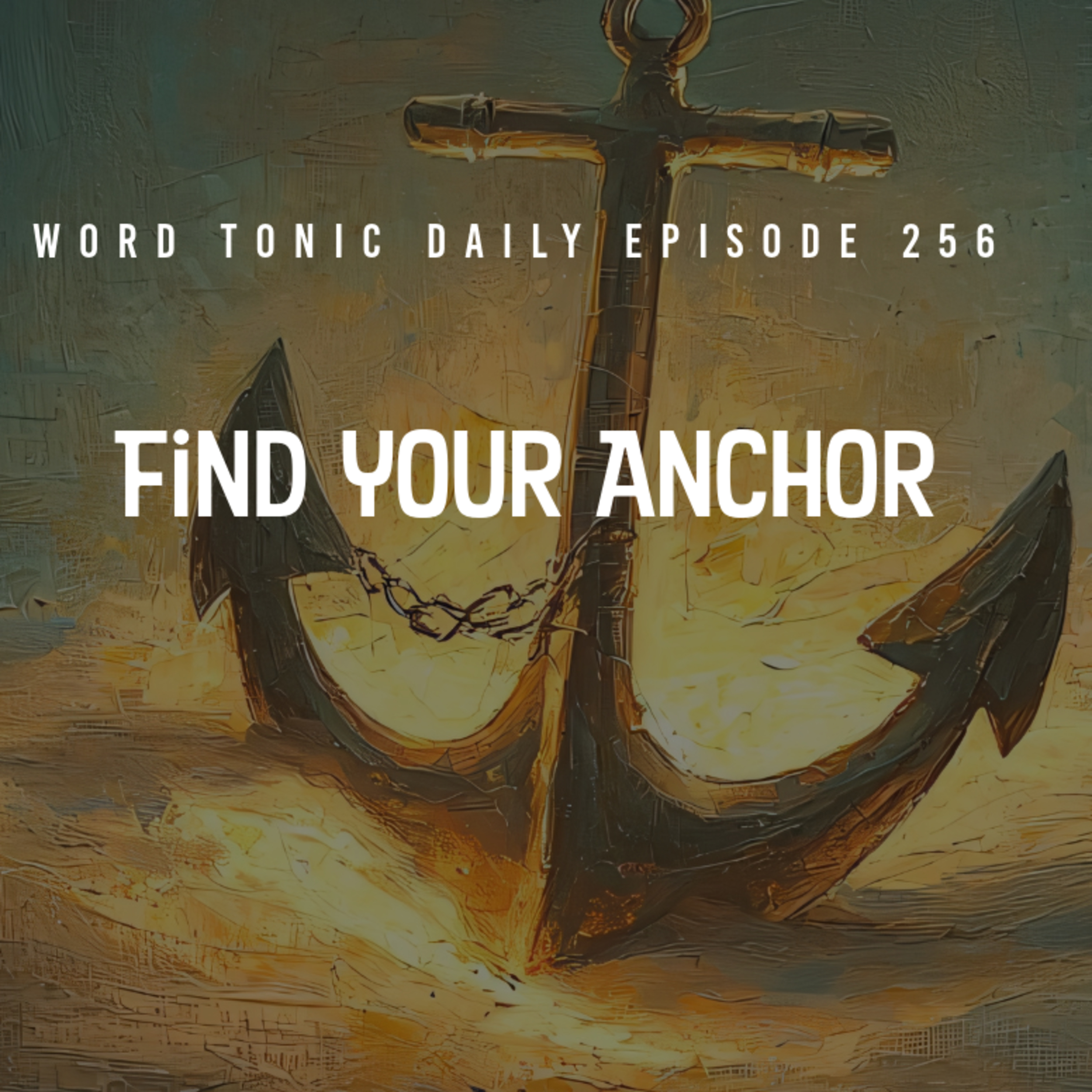 Word Tonic Daily Episode 256 - Find Your Anchor episode artwork
