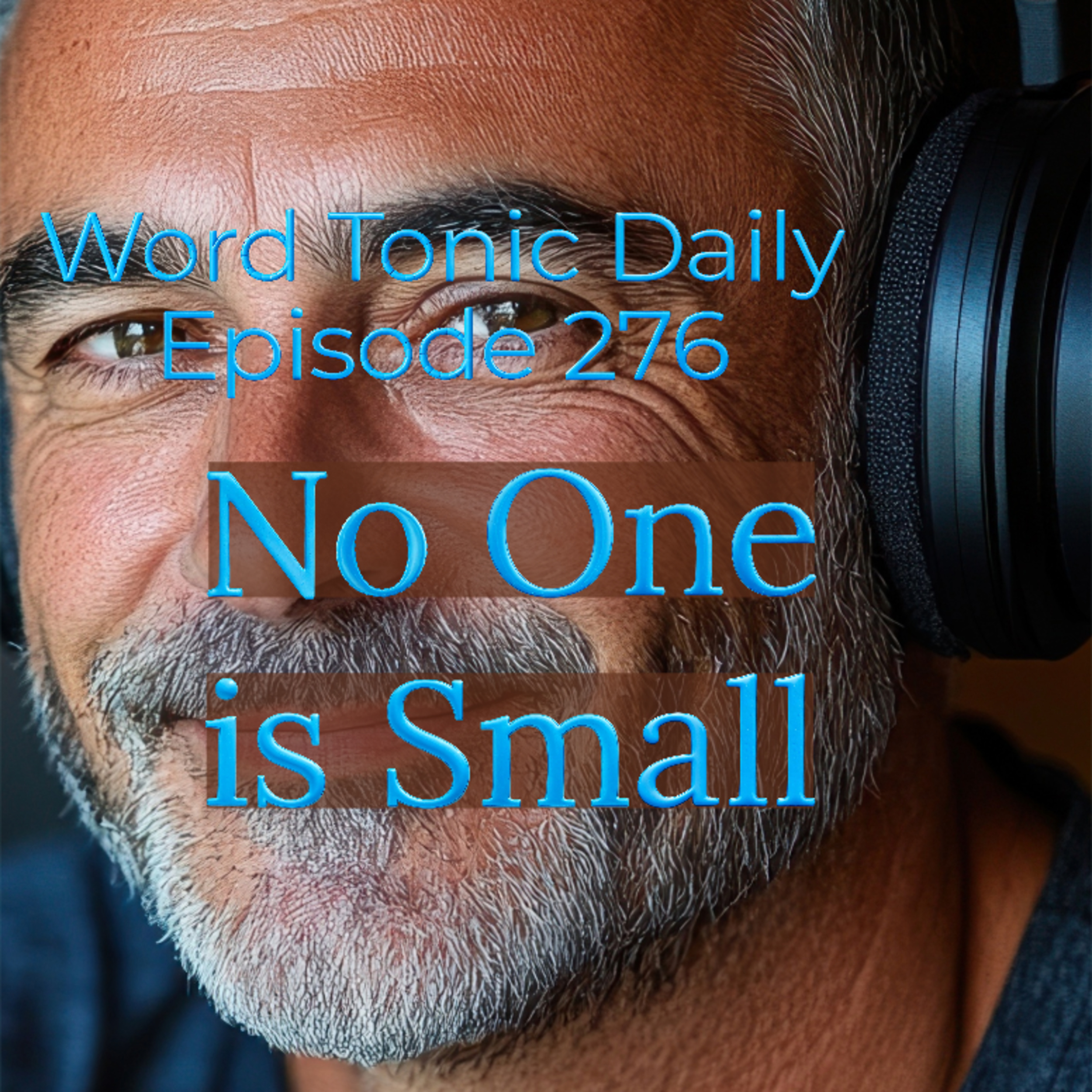 Word Tonic Daily Episode 276 - No one is too small. episode artwork