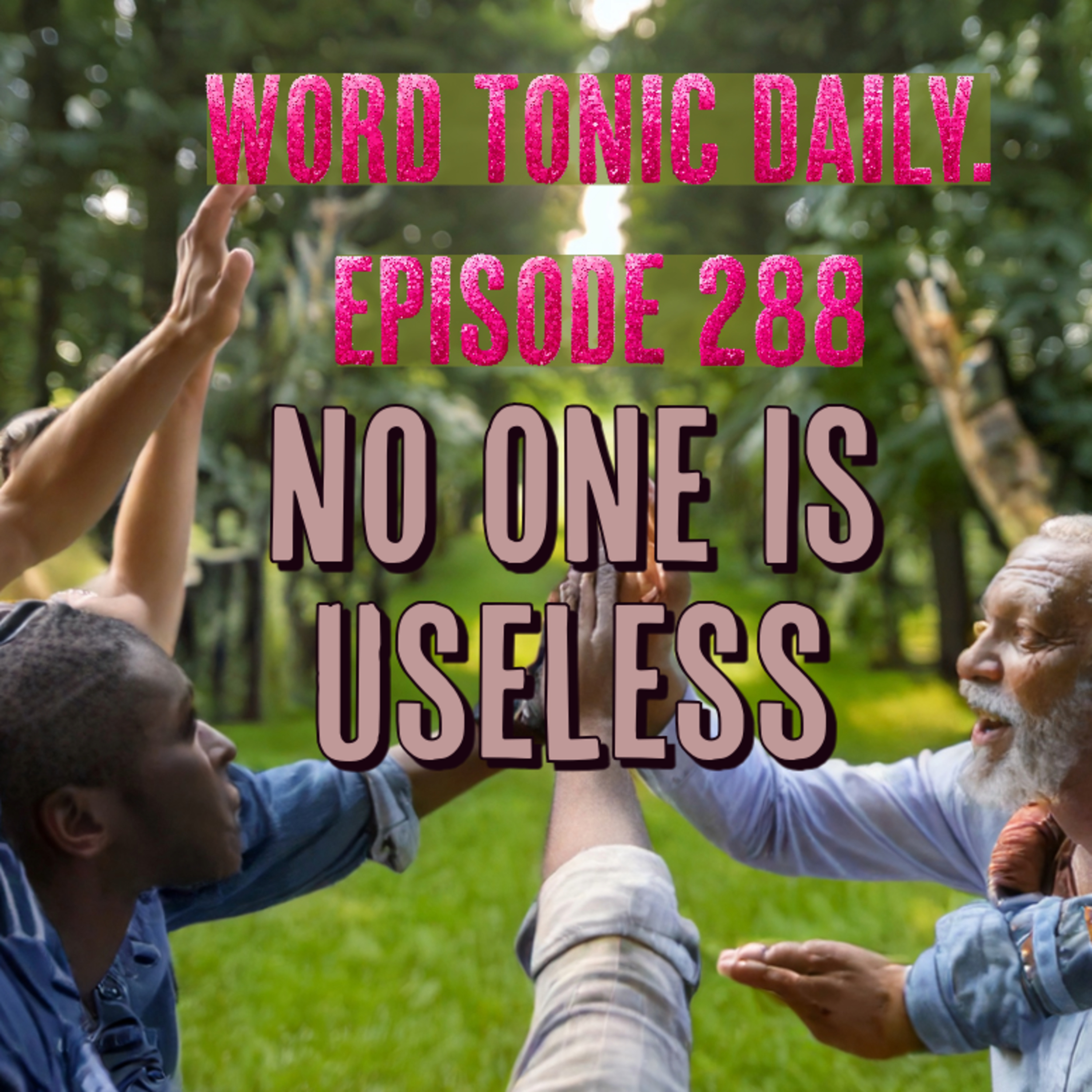 Word Tonic Daily. Episode 288 - No One Is Useless episode artwork