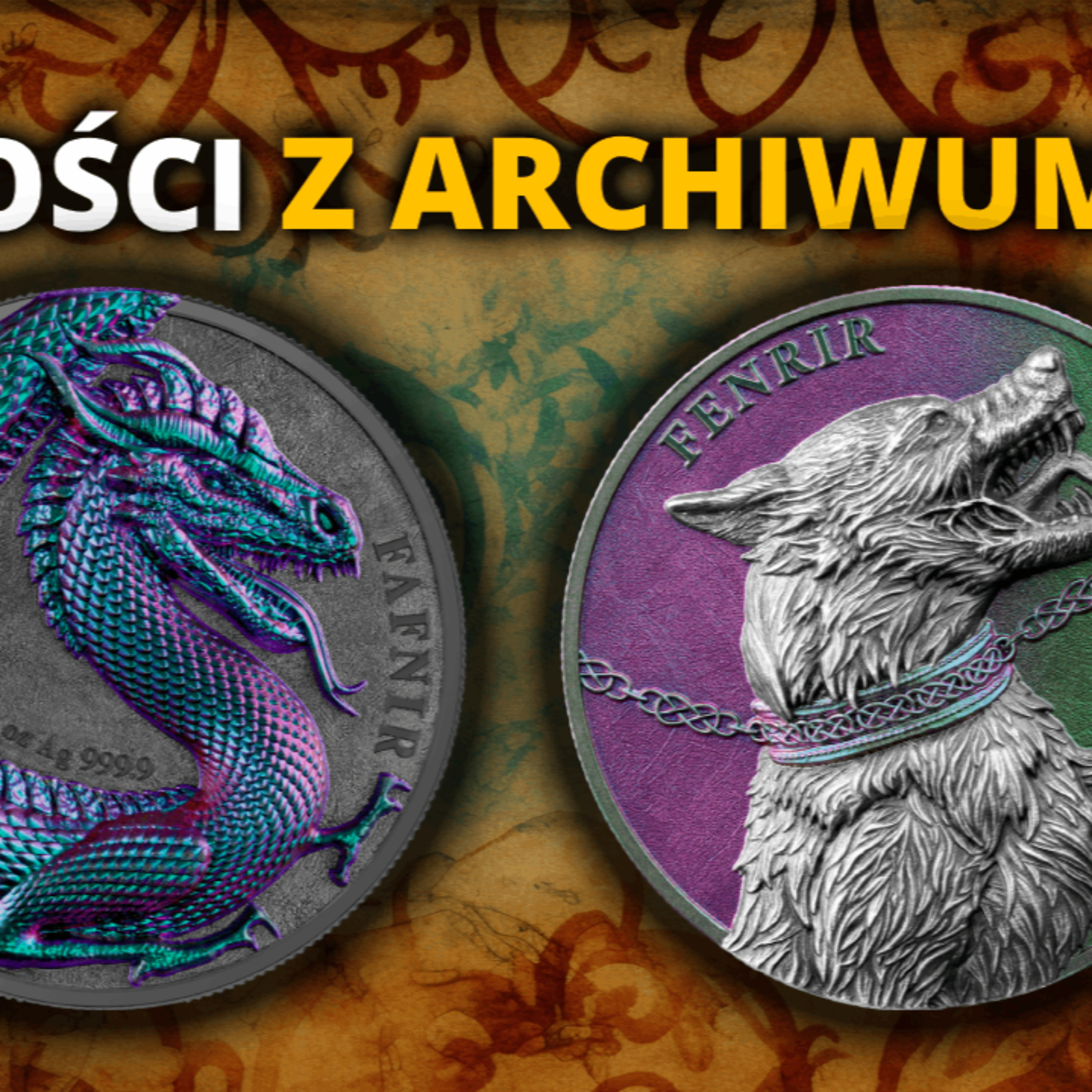 FAFNIR oraz FENRIR - cztery uncje PIĘKNEGO SREBRA episode artwork