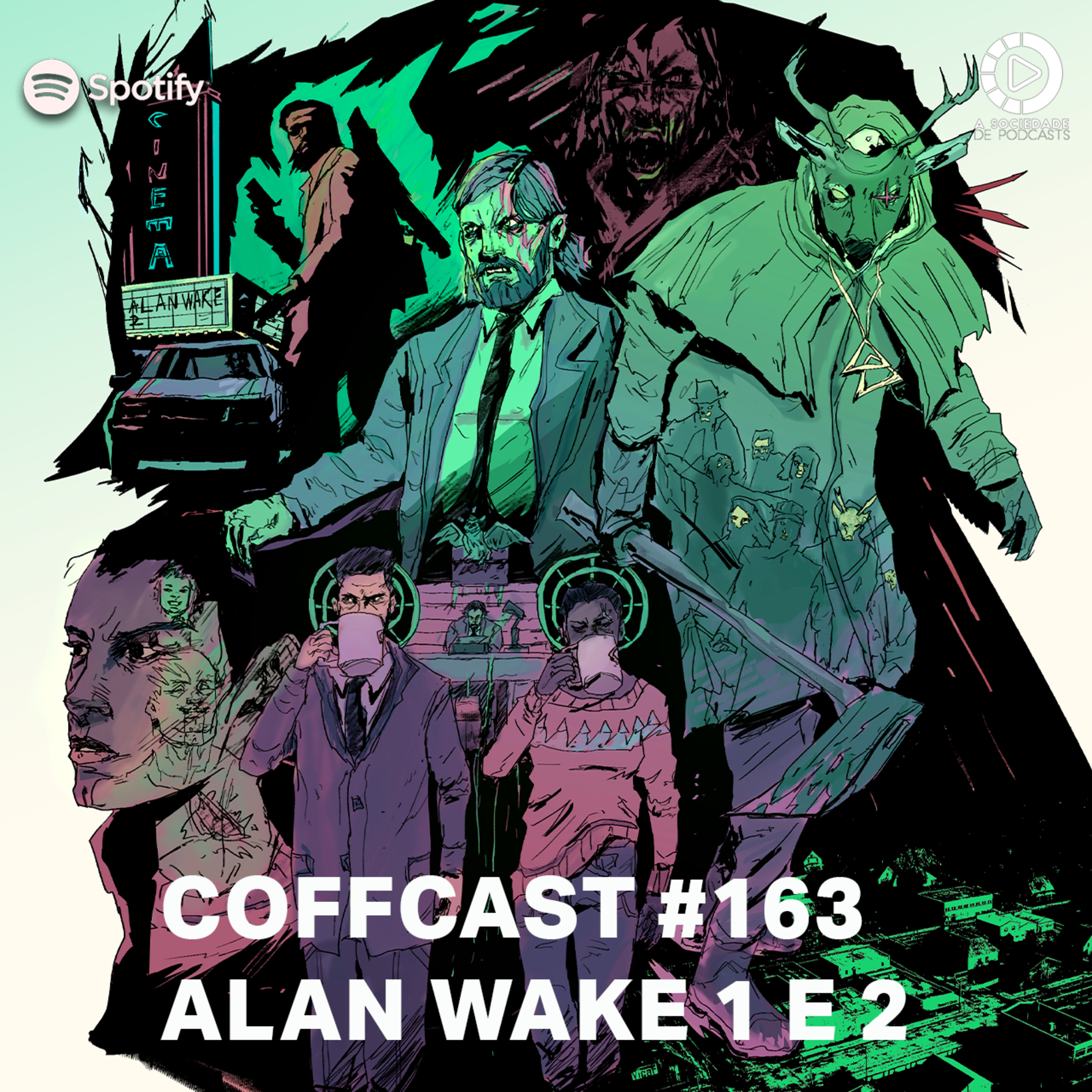 COFFCAST 163 - ALAN WAKE 1 E 2