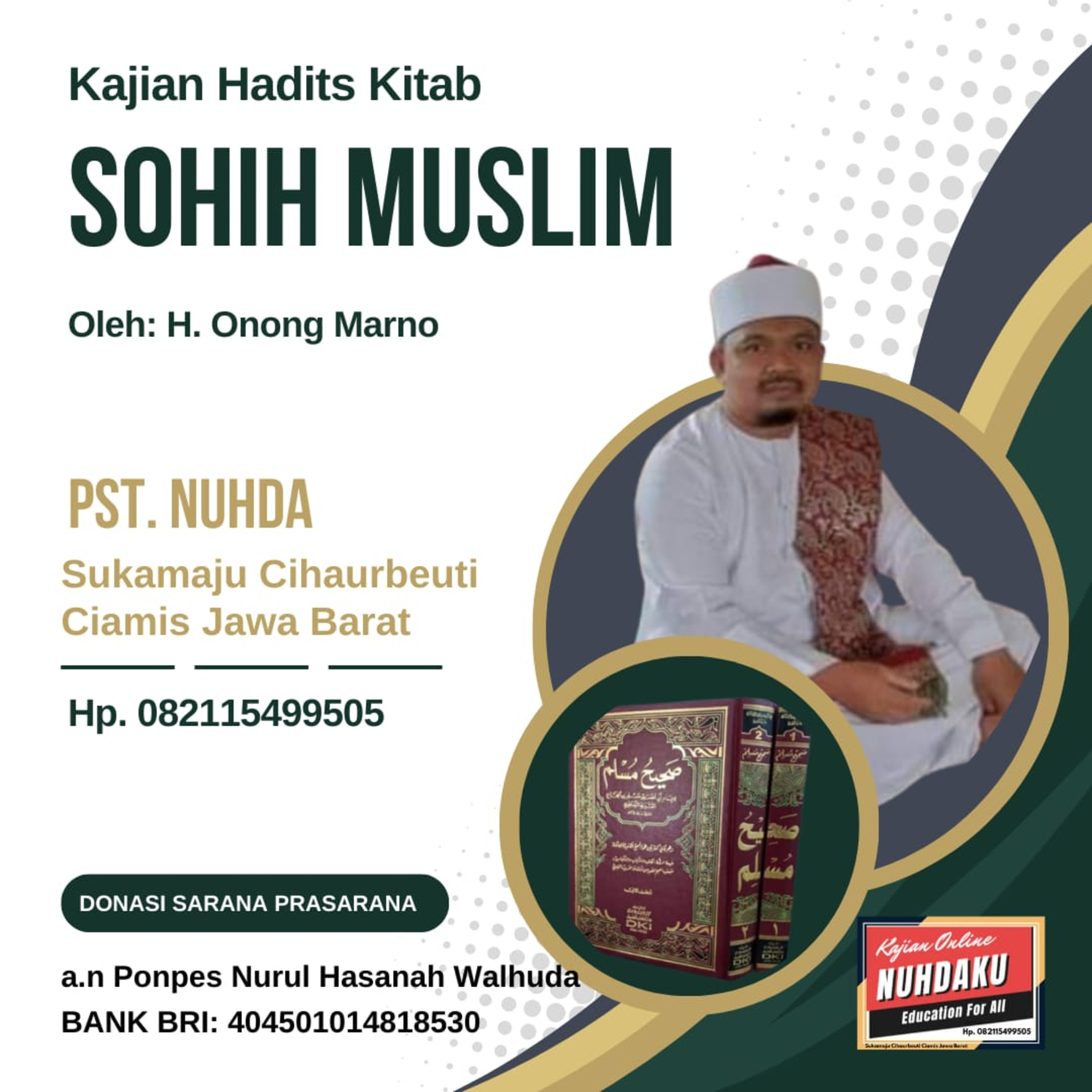Sohih Muslim #79 Pahala Buka Puasa diperjalanan jika Terus Bekerja No.1119 H.1/454 episode artwork