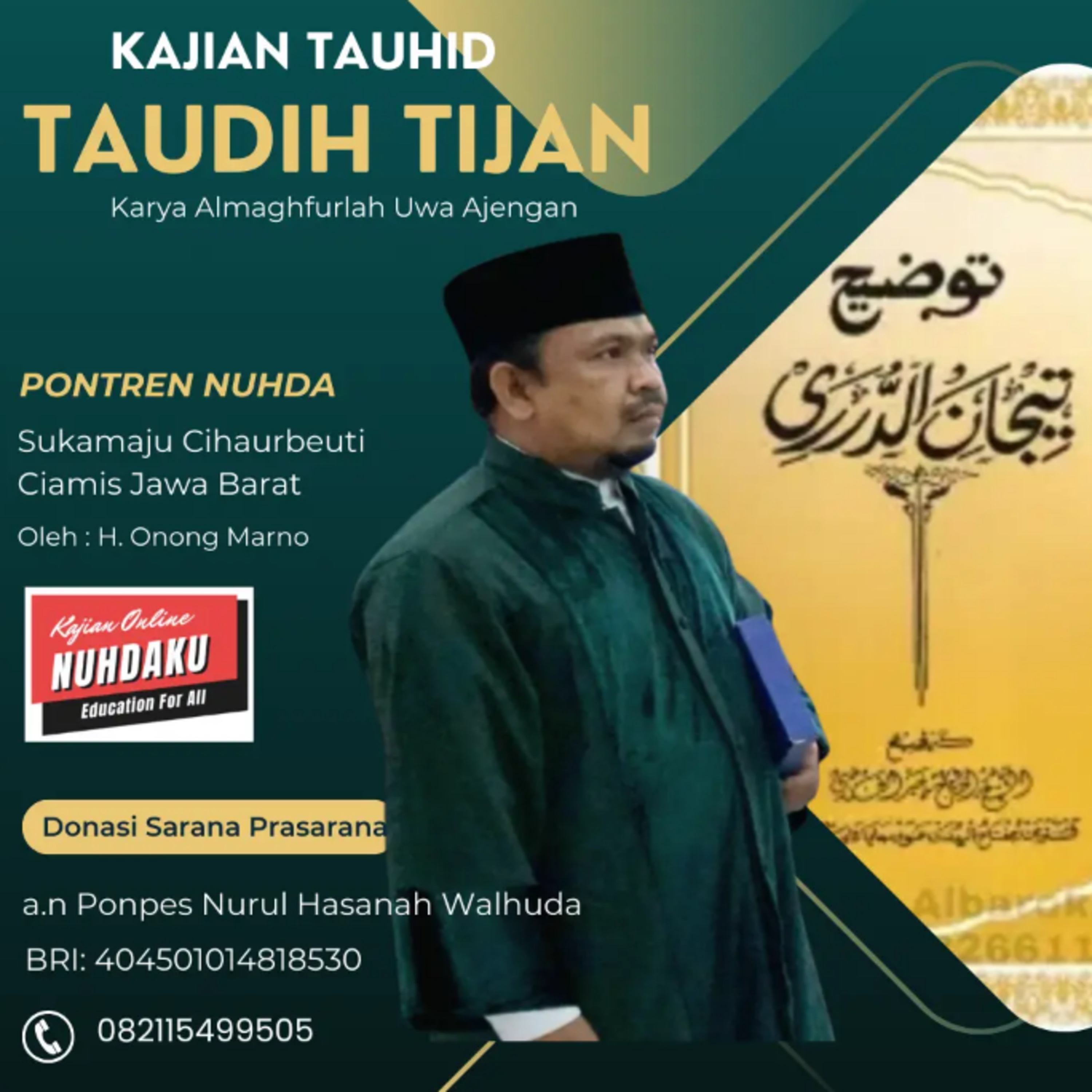 Taudih Tijan #12 Shifat Qidam, Pembagian Qidam H.18