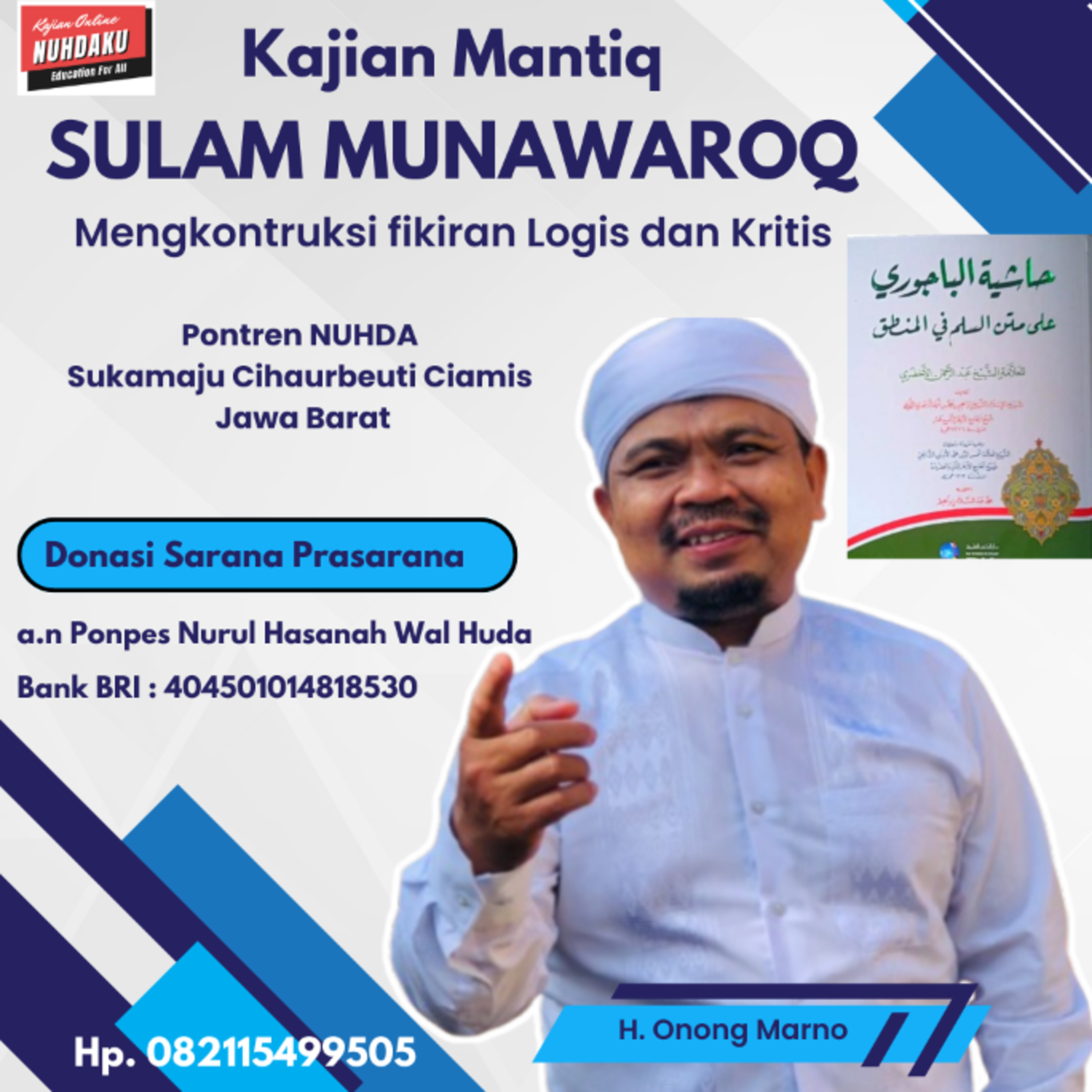 Sulam Munawaroq #12 Secara Teori Tasowur Harus didahulukan bt.21 H.27