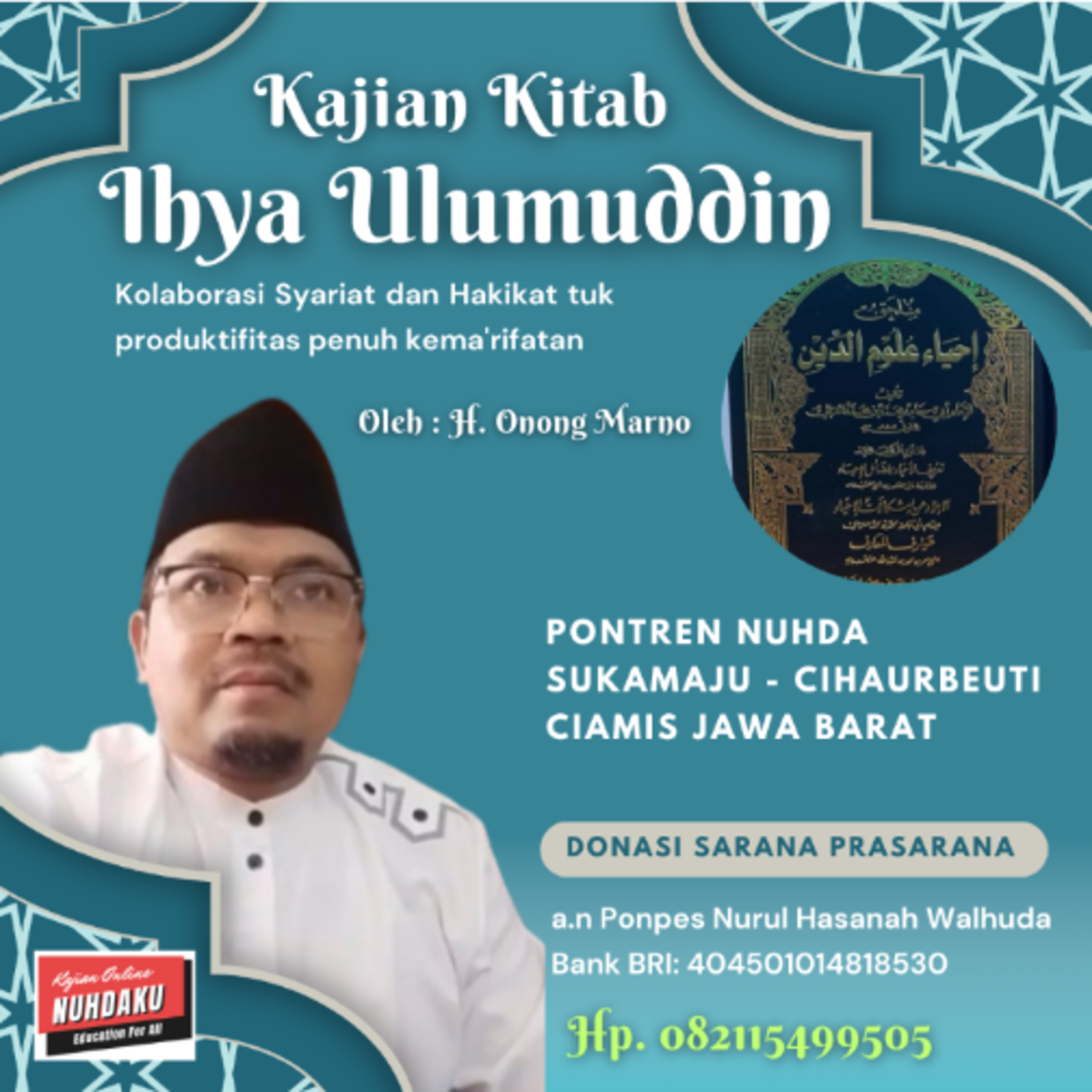Ihya Ulumuddin #91 Adab Batin Haji; Meninggalkan Pembicaraan Jelek, Fasiq, Berdebat dst. H.1/264