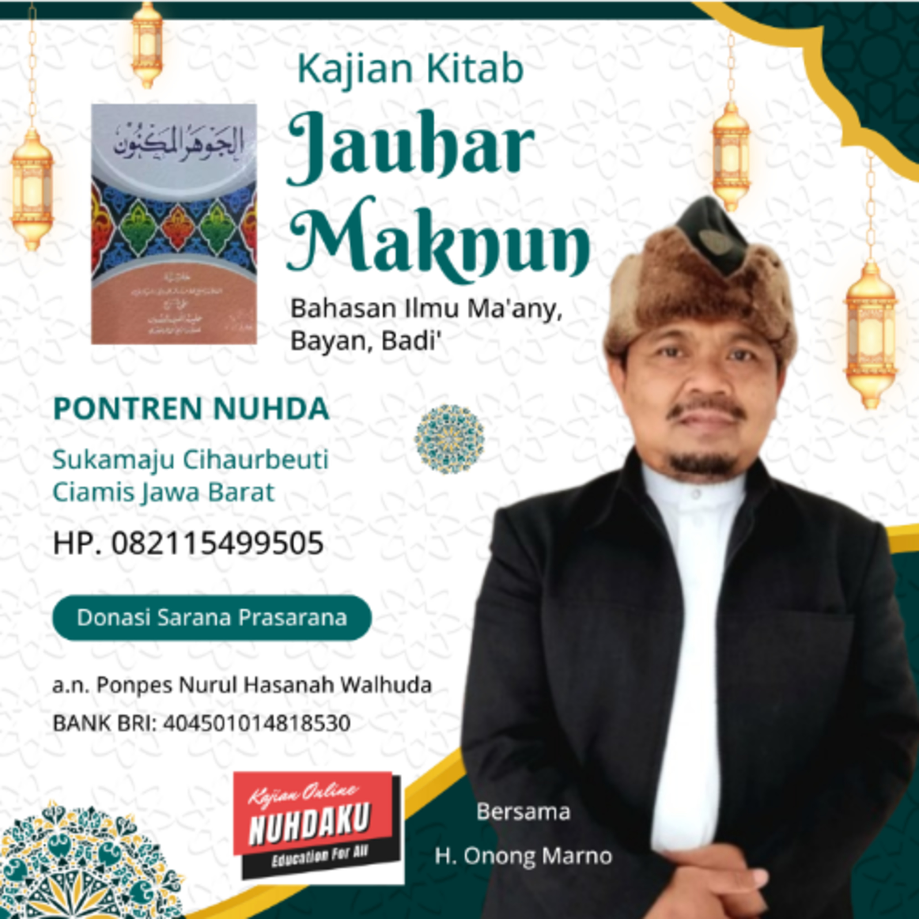 Jauhar Maknun #31 Definisi Isnad Khobari Secara Lafdzi, Tujuan Mutakkalim Memberi Info Bt.35 H.36