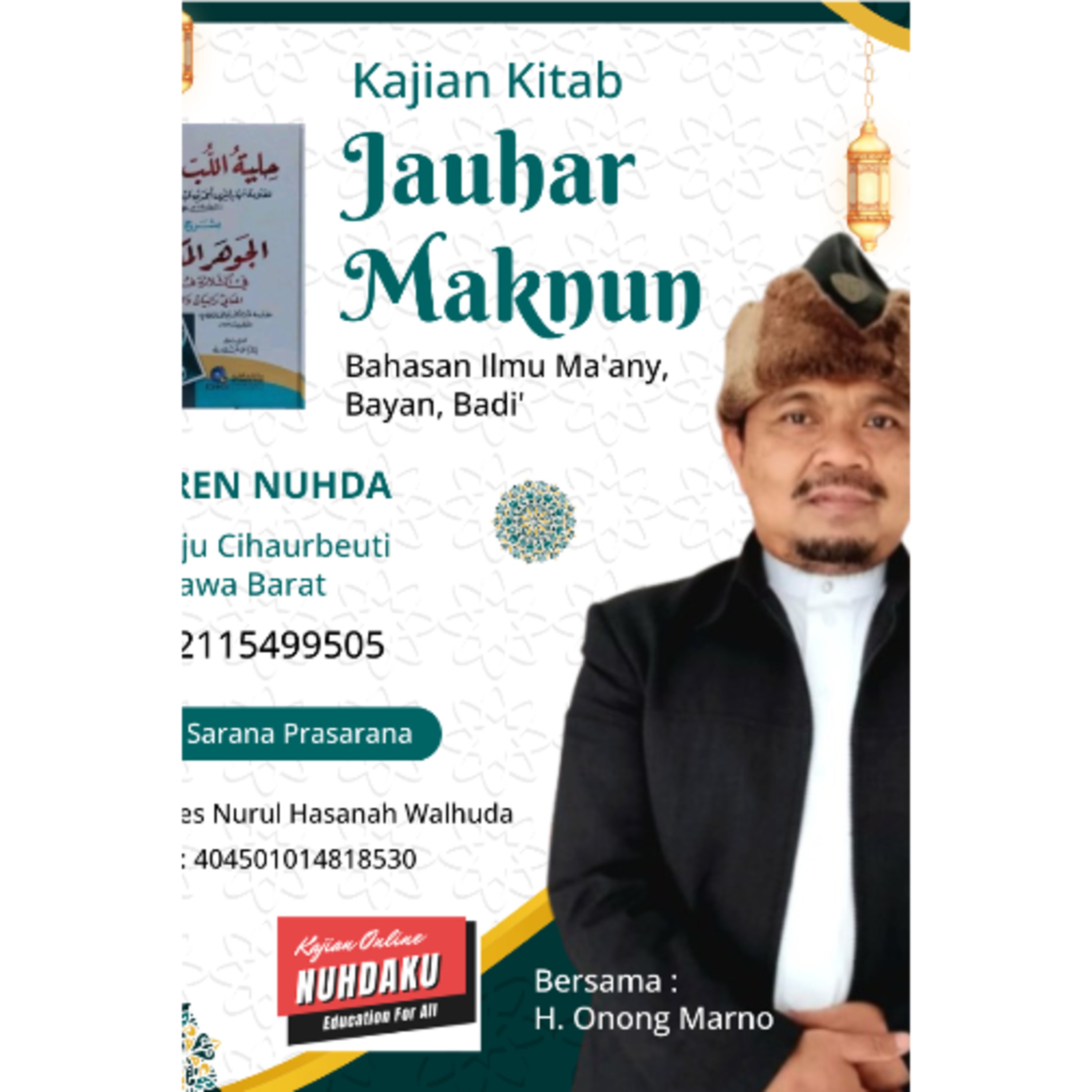 Jauhar Maknun #82 Jamie Aqly, Wahmi & Khoyaly. Macam ²Kegiatan Batin