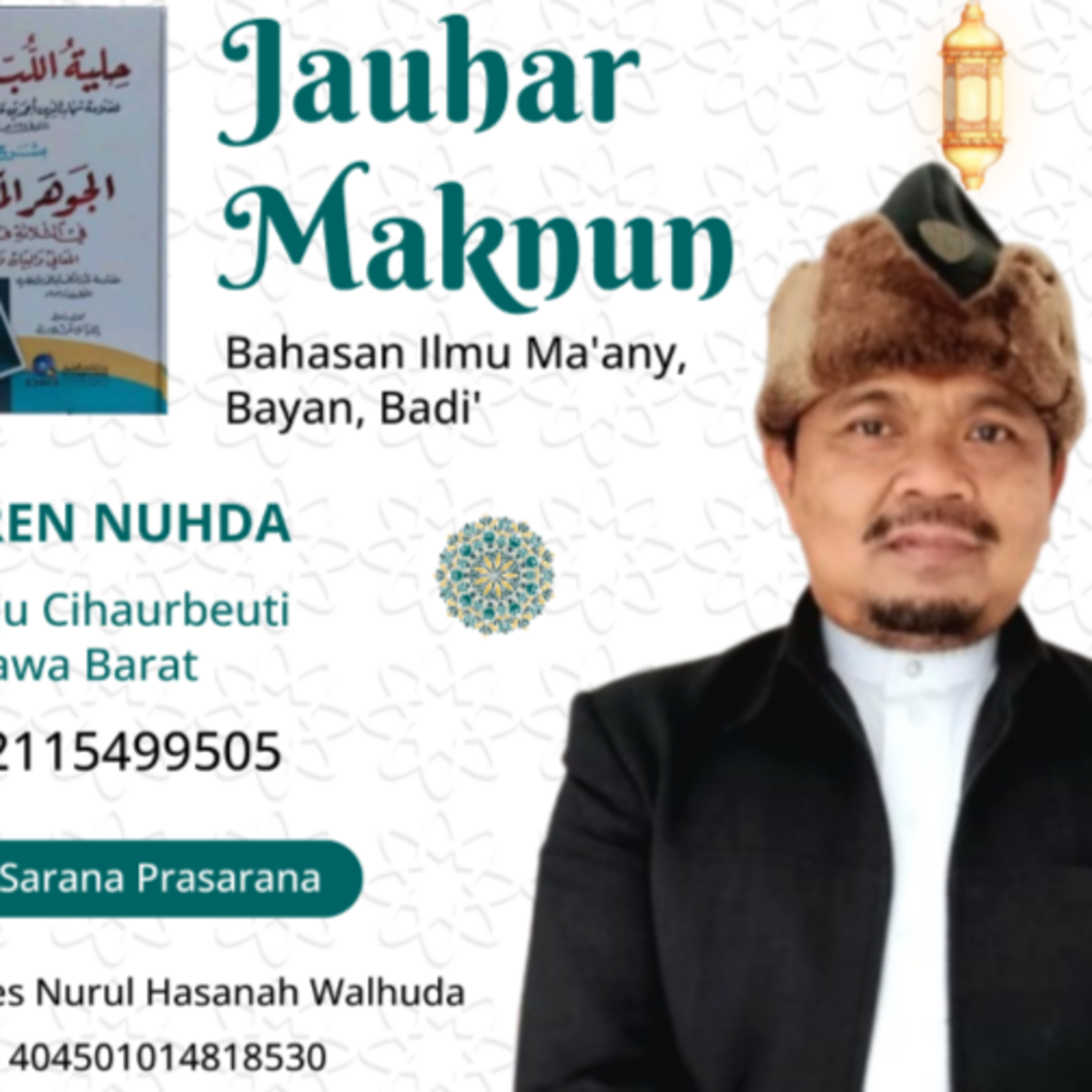 Jauhar Maknun #108 Kinayah, Macam²nya, Tujuannya Bt.206 H.160