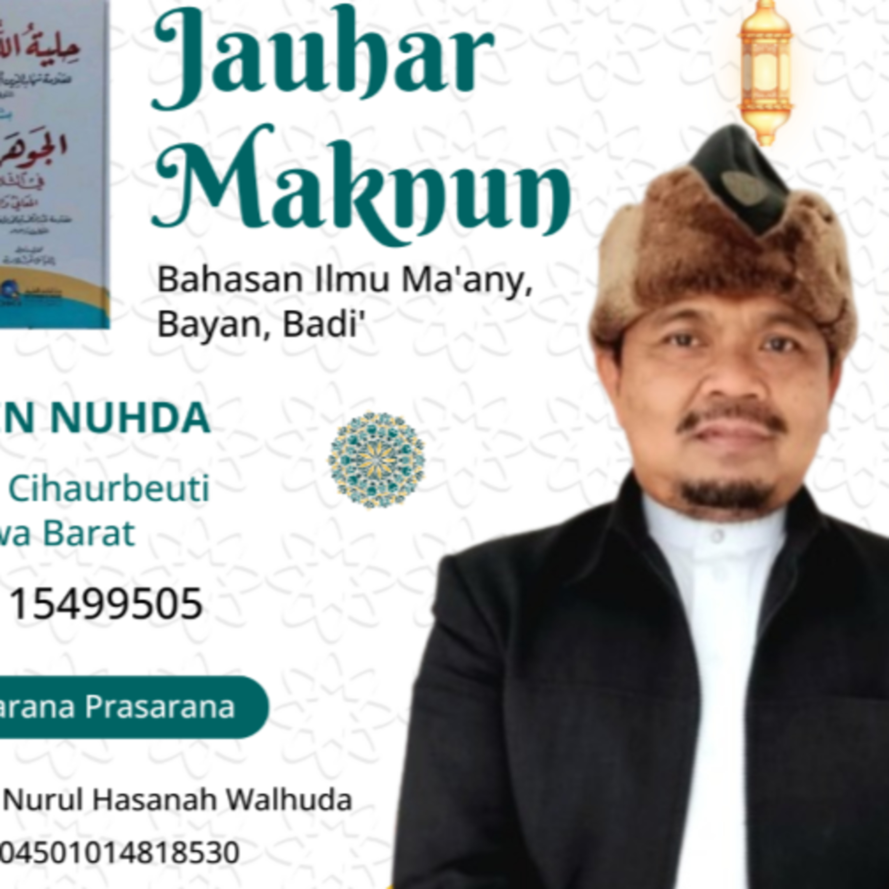 Jauhar Maknun #110 FAN BADI',Badi Ma'nawi; Badi' Mutobaqoh, Tasabuhul Atrof, Muwafqoh Bt.112 H.163