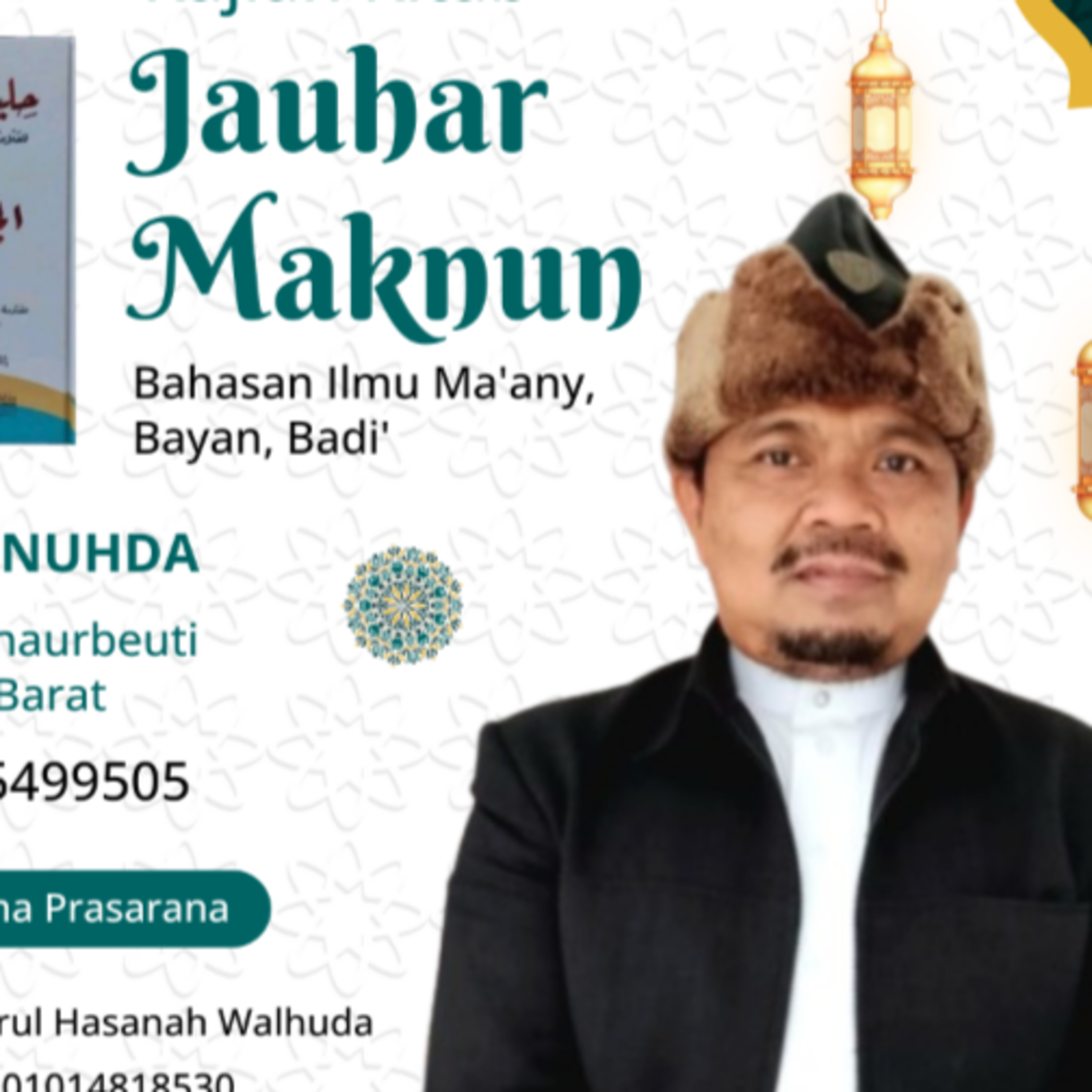 Jauhar Maknun #124 Saja Paling Bagus Adalah Mustawin, Badi' Tasytir Bt.249 H.176