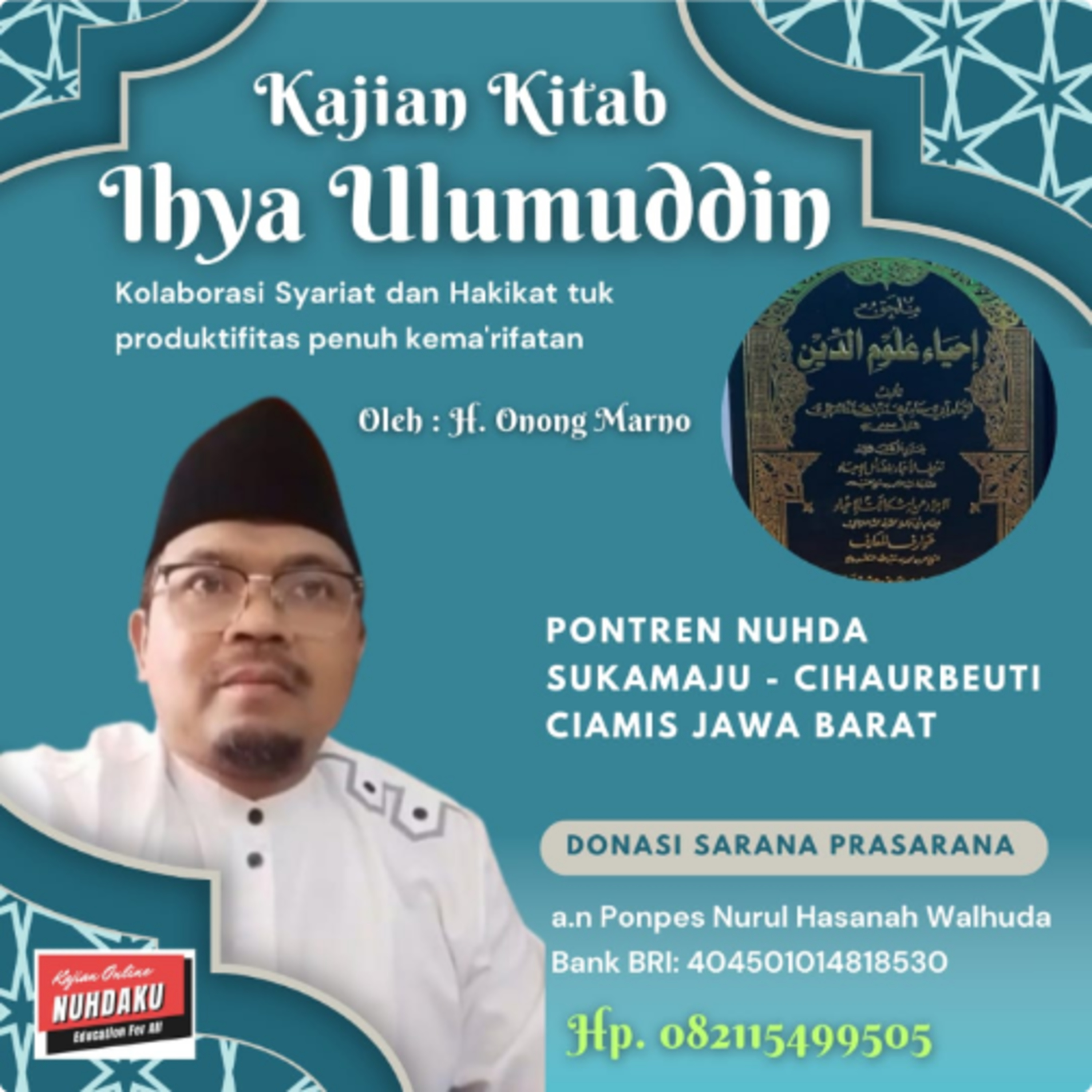 Ihya Ulumuddin #406 Mengimani Hikmah Perbintangan Tak Kufur, Ni'mat Dilayakannya Makanan H.4/123 episode artwork