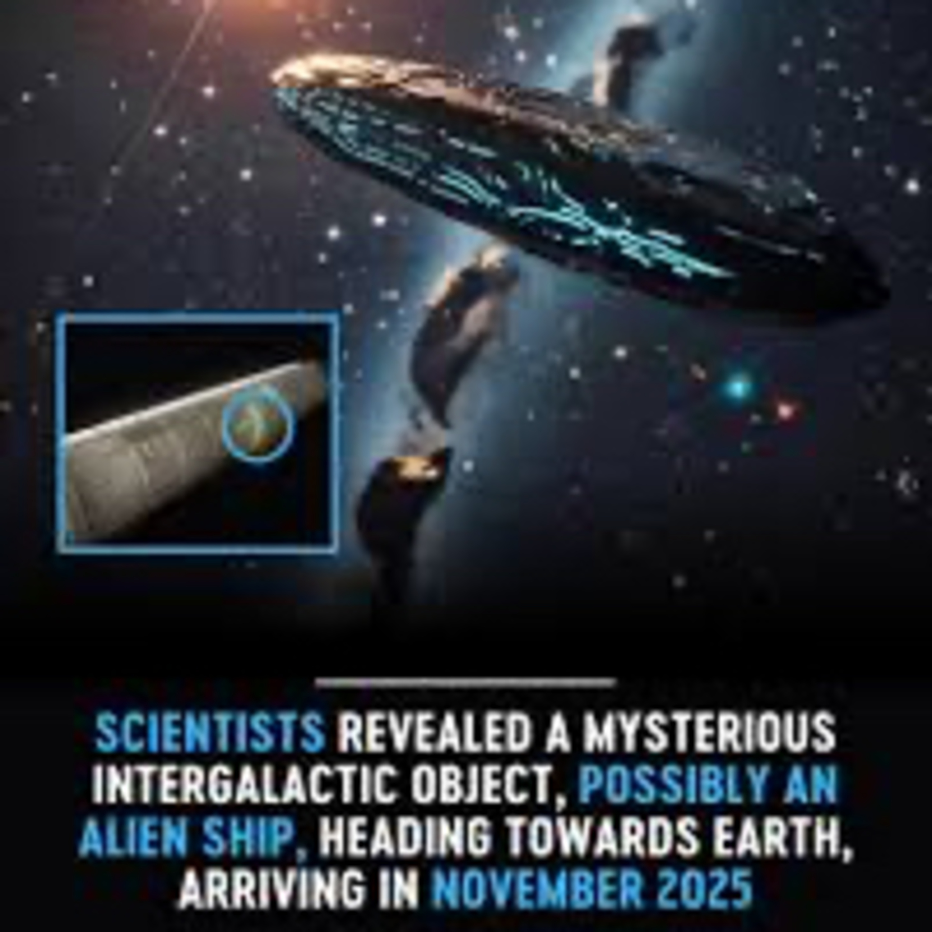 Alien Mothership headed our way!