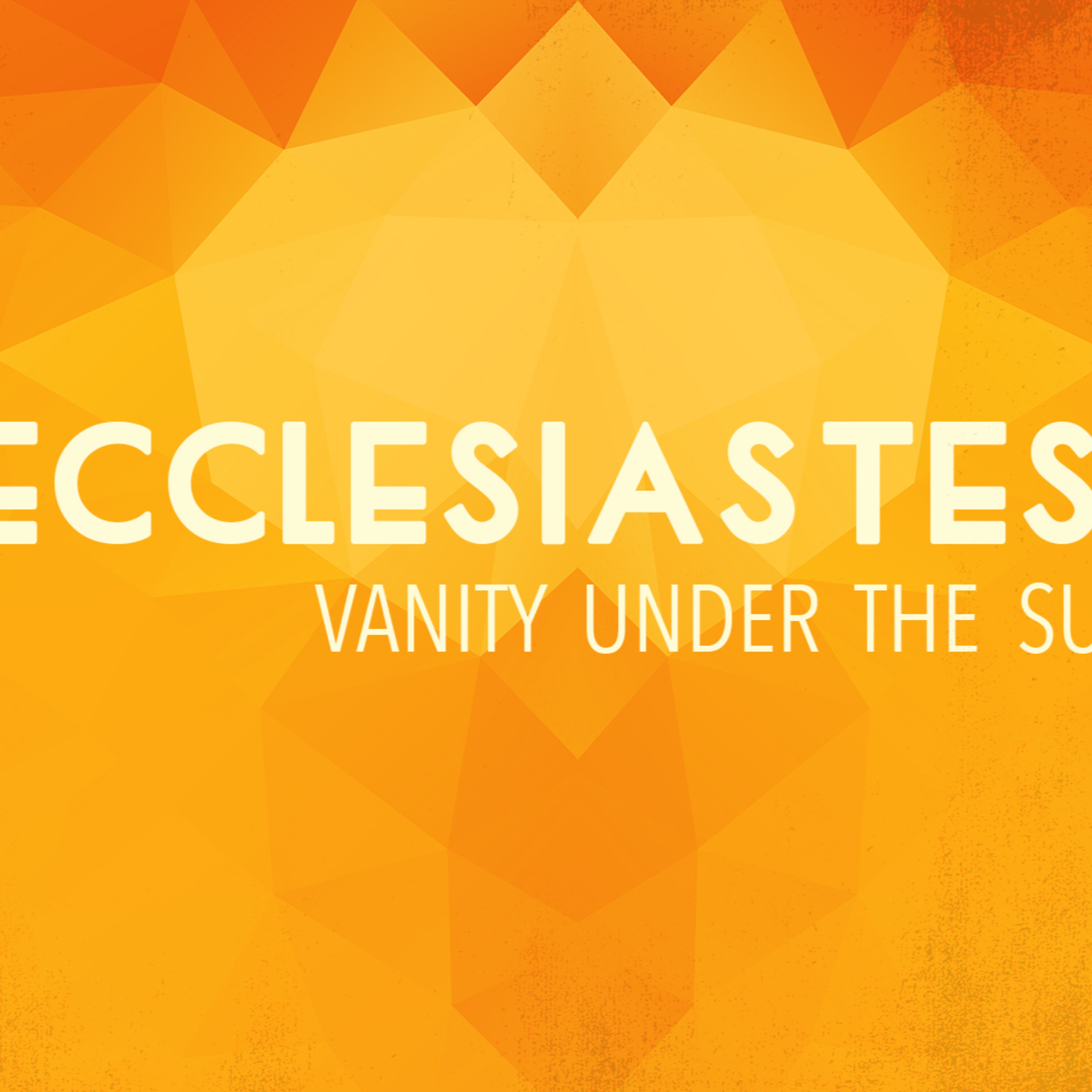 The Vanity of Fear Under the Sun | Ecclesiastes 5:1-7 episode artwork