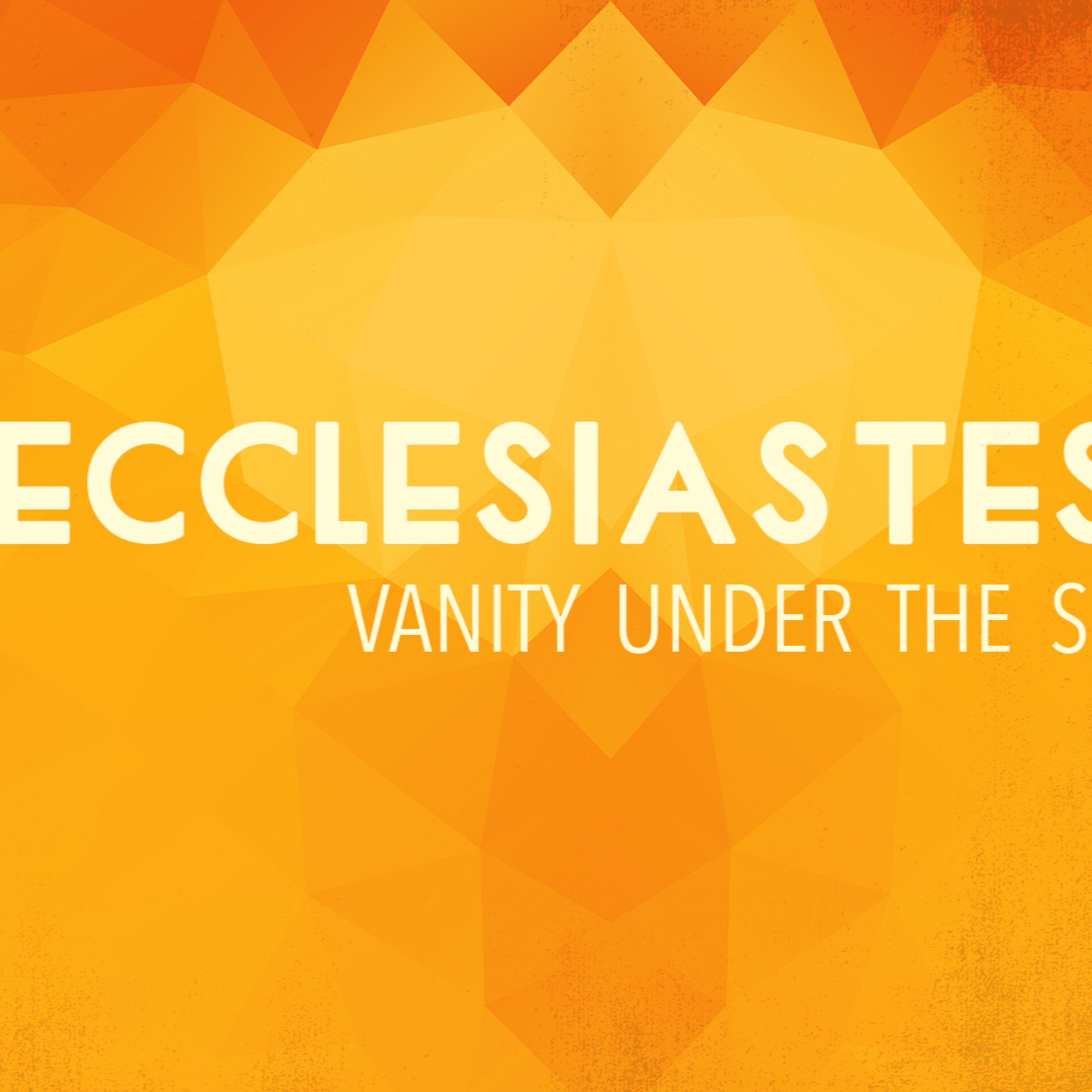 The Vanity of Knowledge Under the Sun | Ecclesiastes 11:1-6 episode artwork