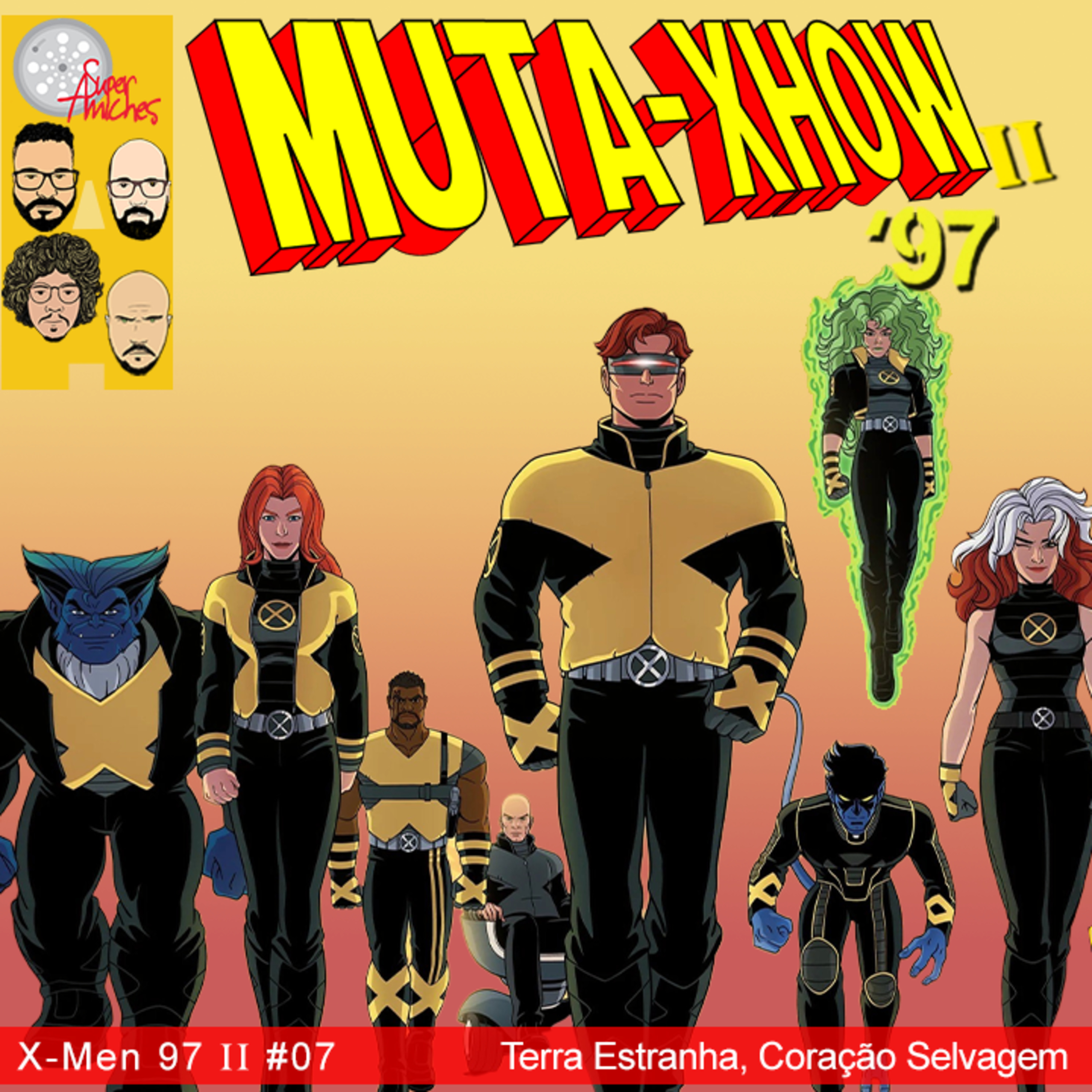 X-Men 97 - 2X7 Terra Selvagem, coração selvagem episode artwork