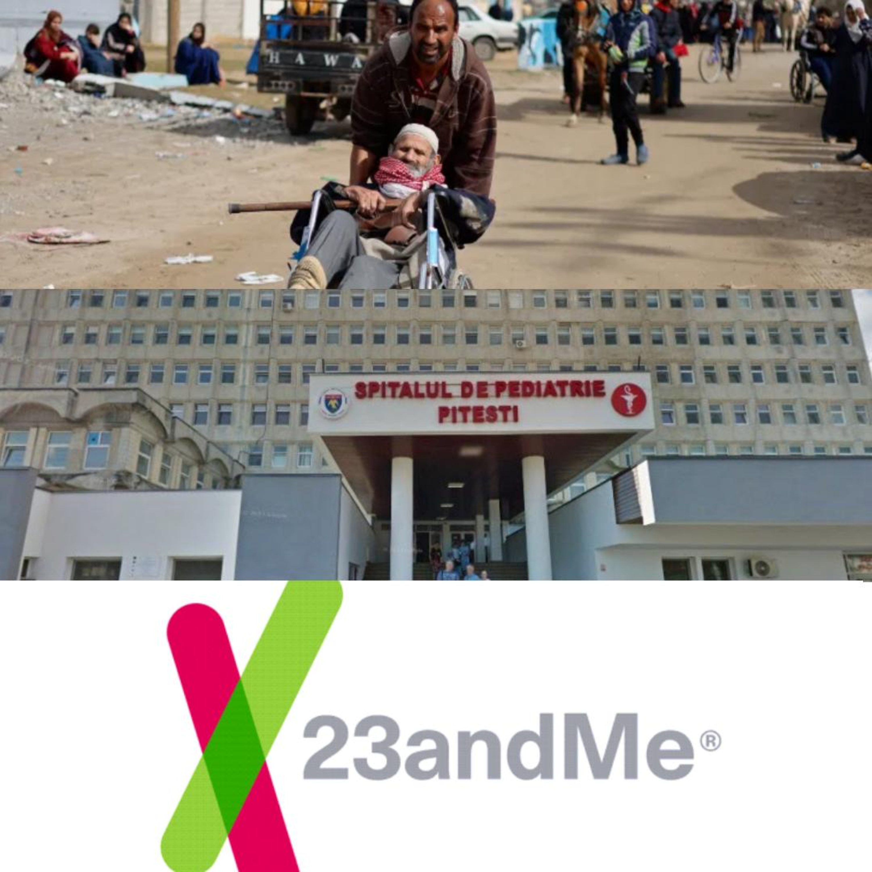 Nasser Hospital, Romania, & 23 & Me