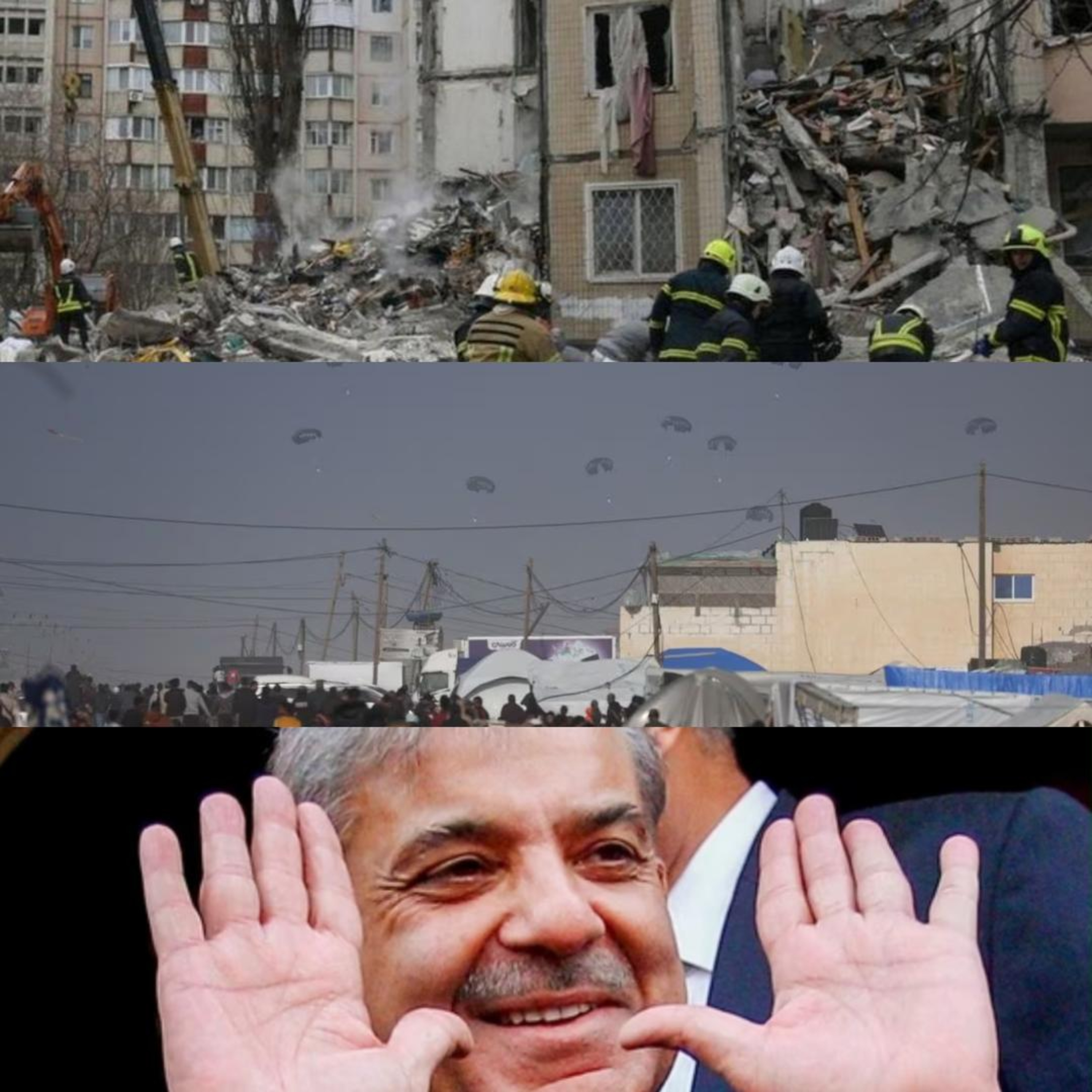Ukraine/Russia, U.S./Gaza, & Sharif