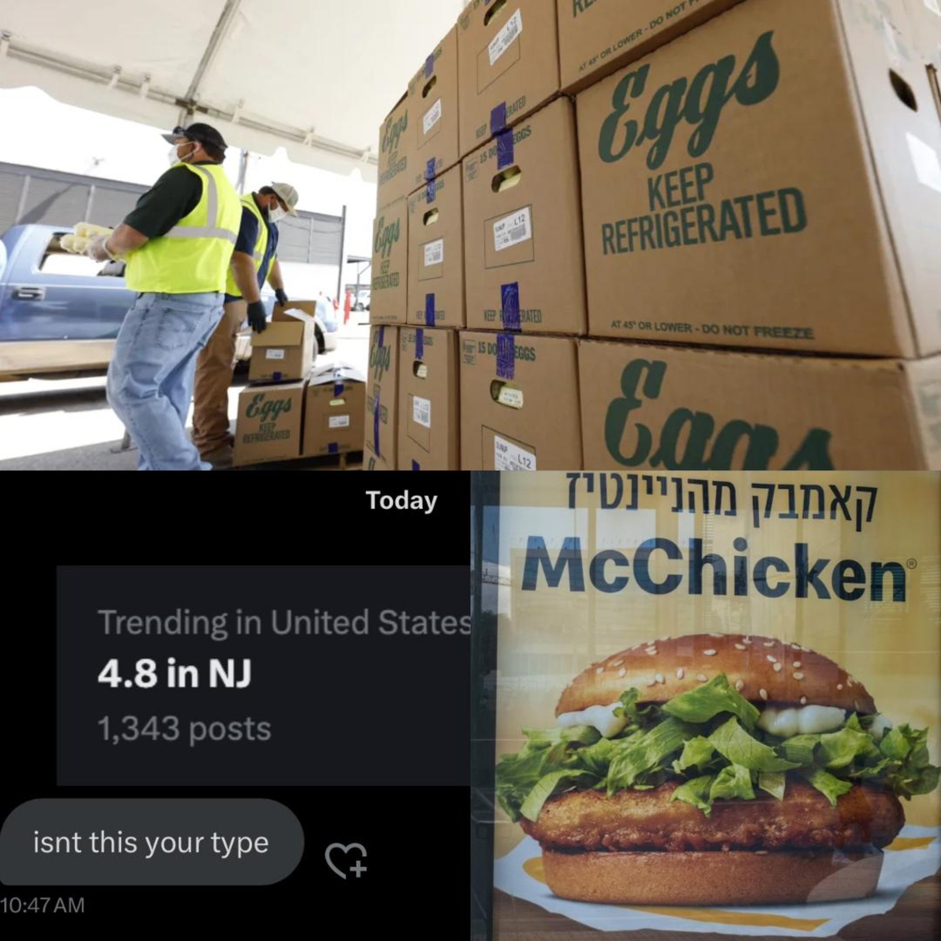 Texas, New Jersey, & McDonald's