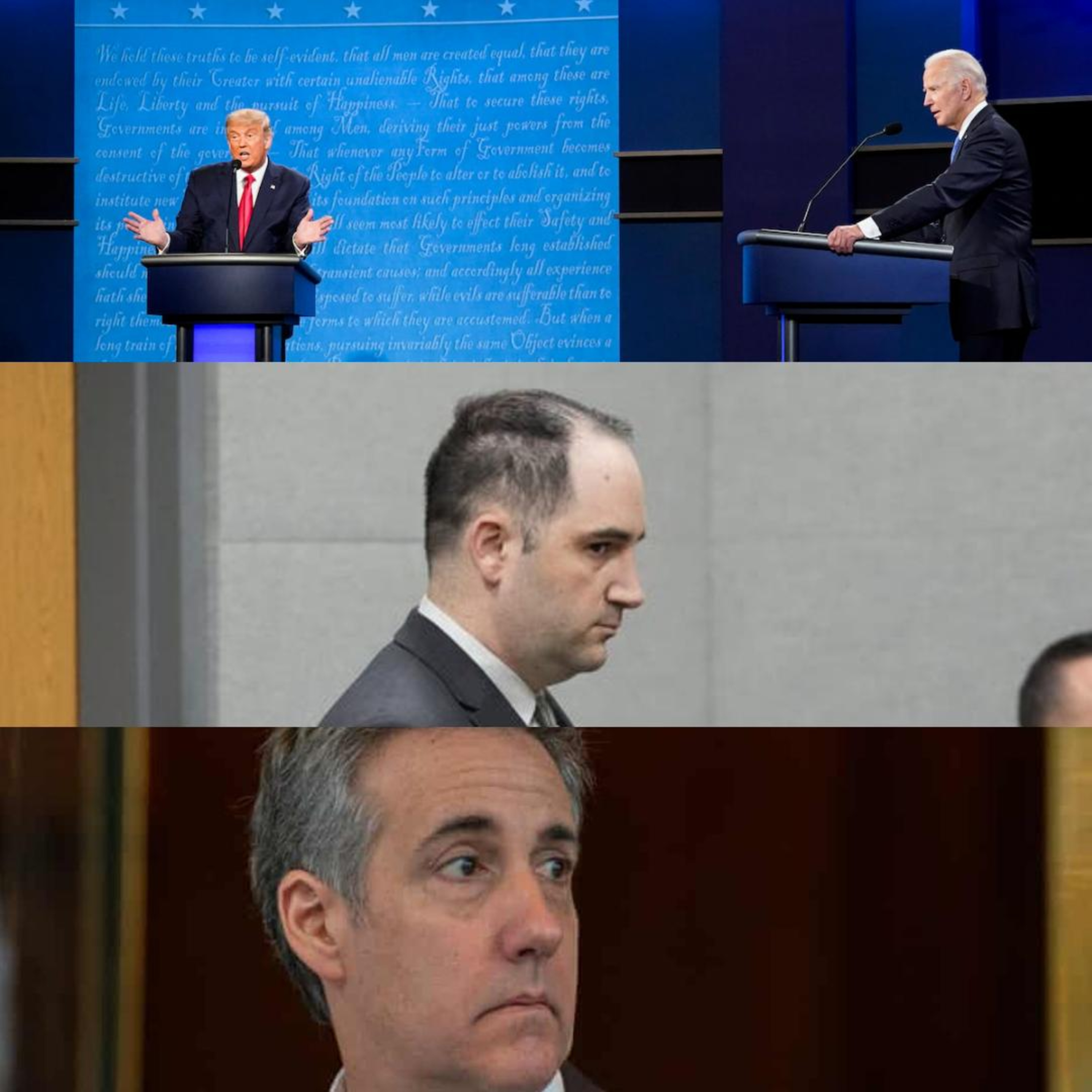 Biden/Trump, Perry, & Cohen