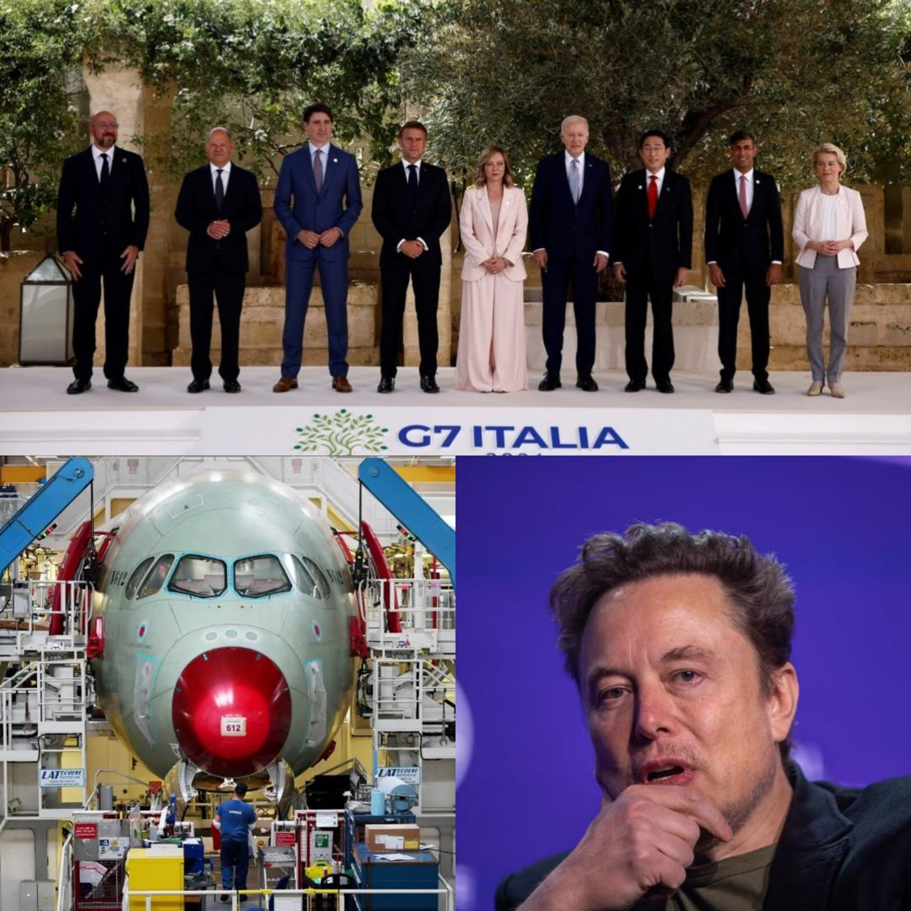 G7, Airbus/Boeing, & Musk