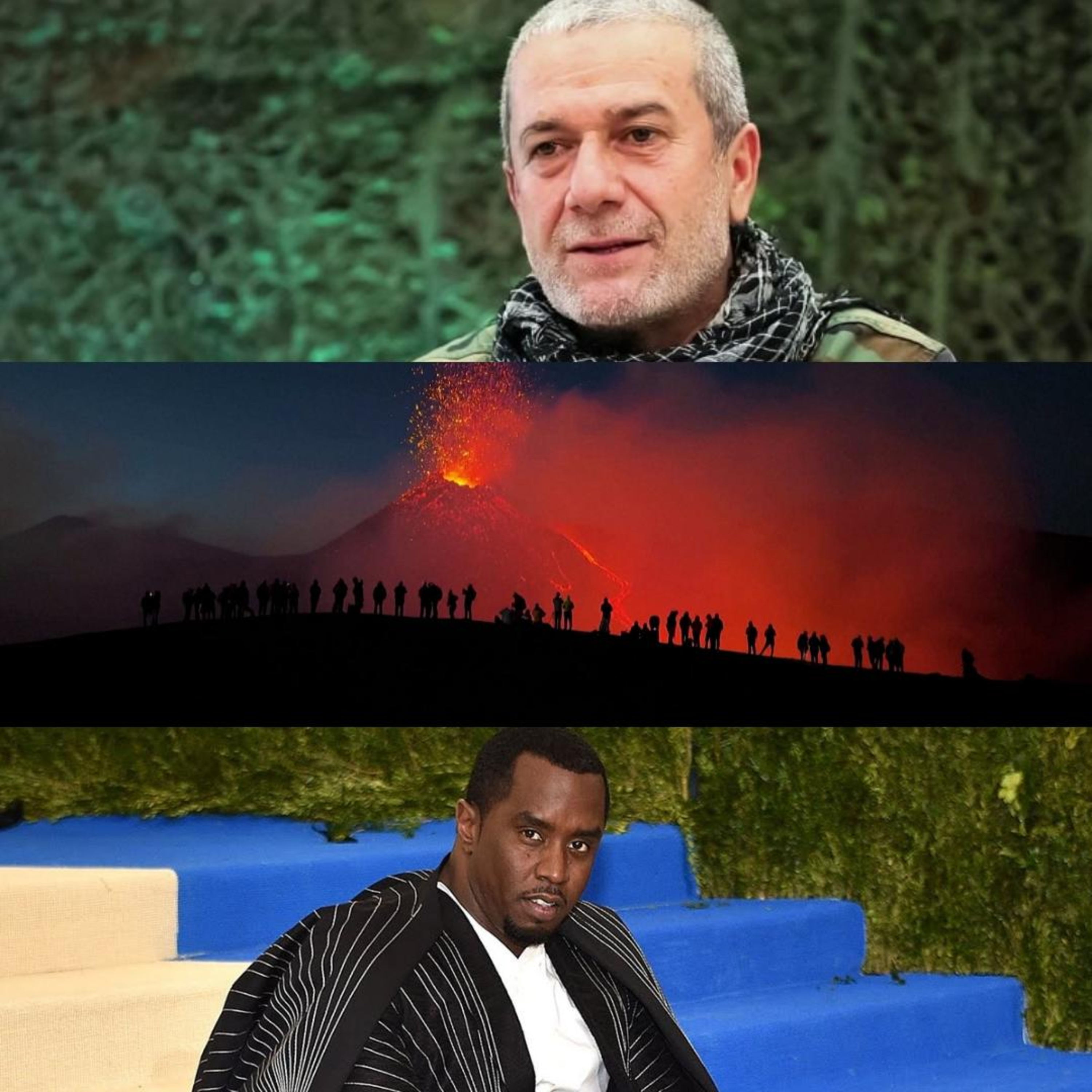 Israel/Lebanon, Mt. Etna, & Diddy