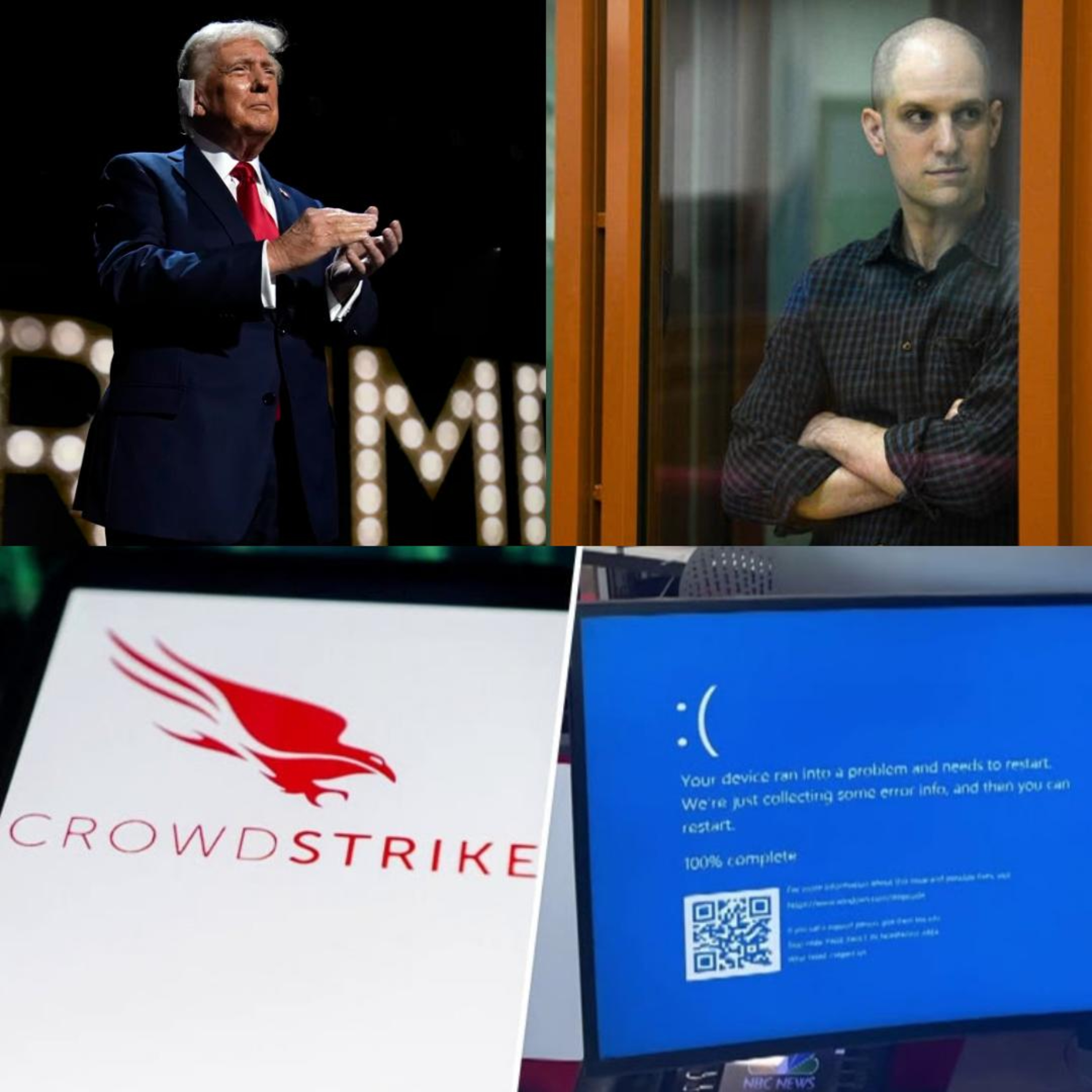 Trump, Gershkovich, & Crowdstrike