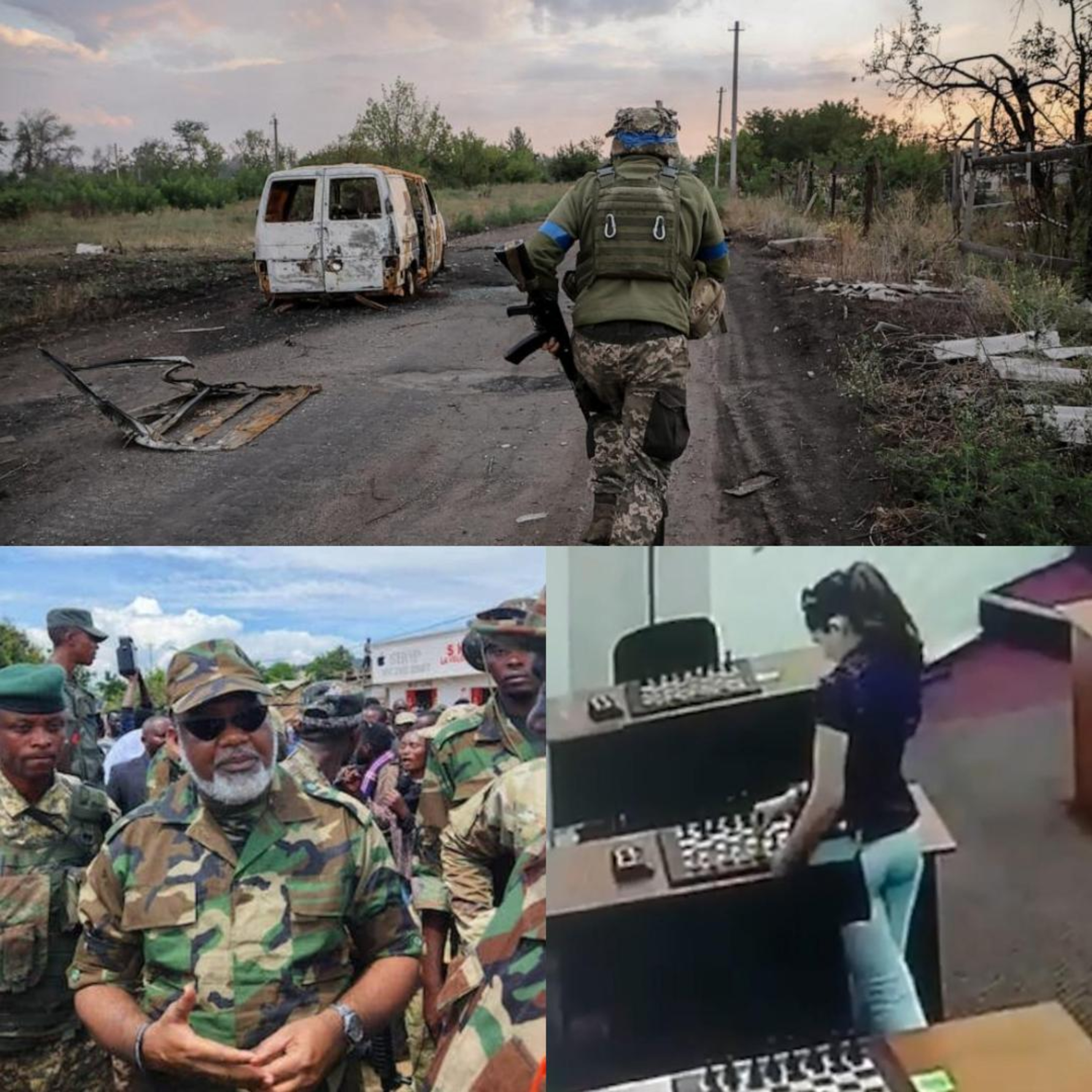 Ukraine/Russia, DR Congo, & Abakarova