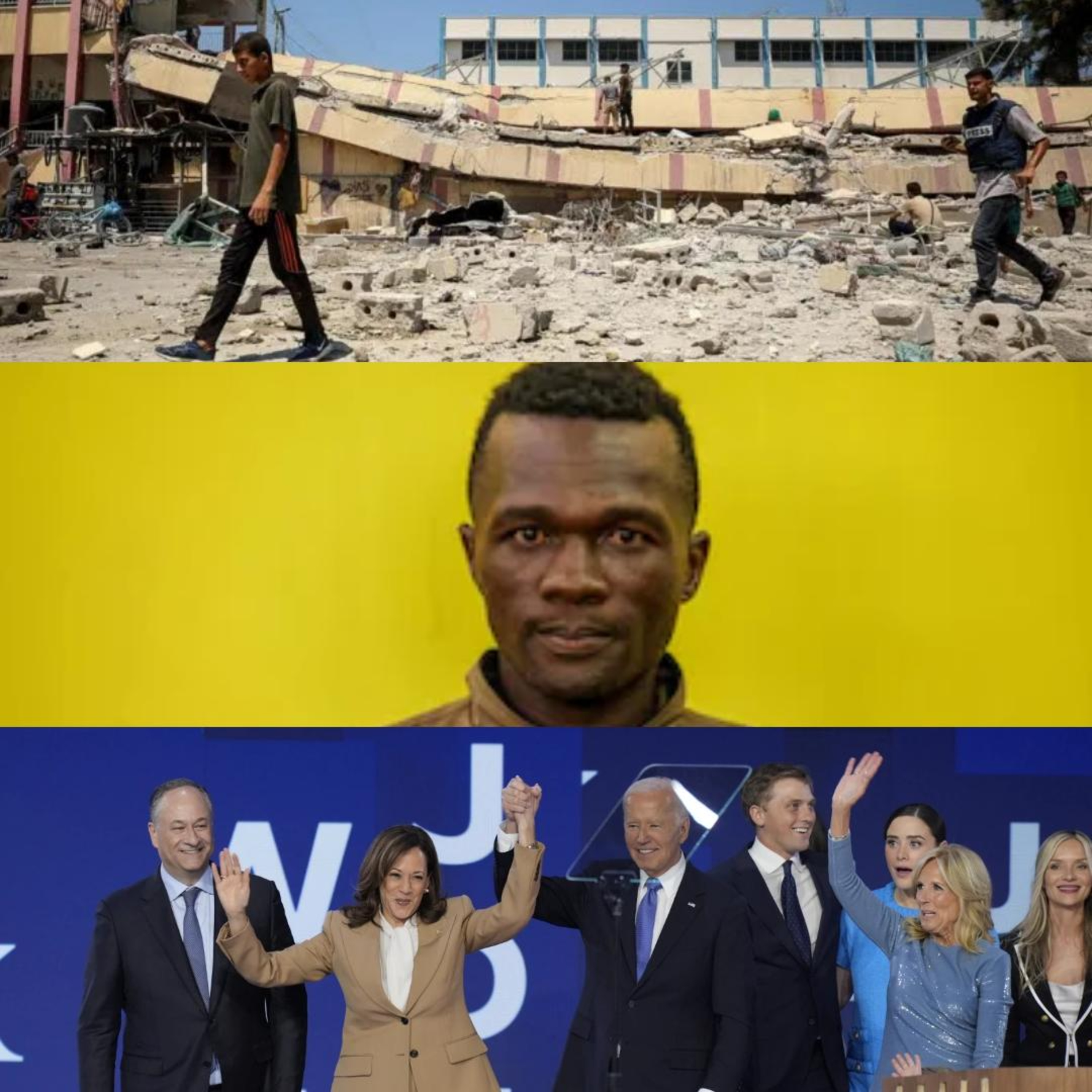 Israel/Palestine, Khalusha, & DNC(Day1)