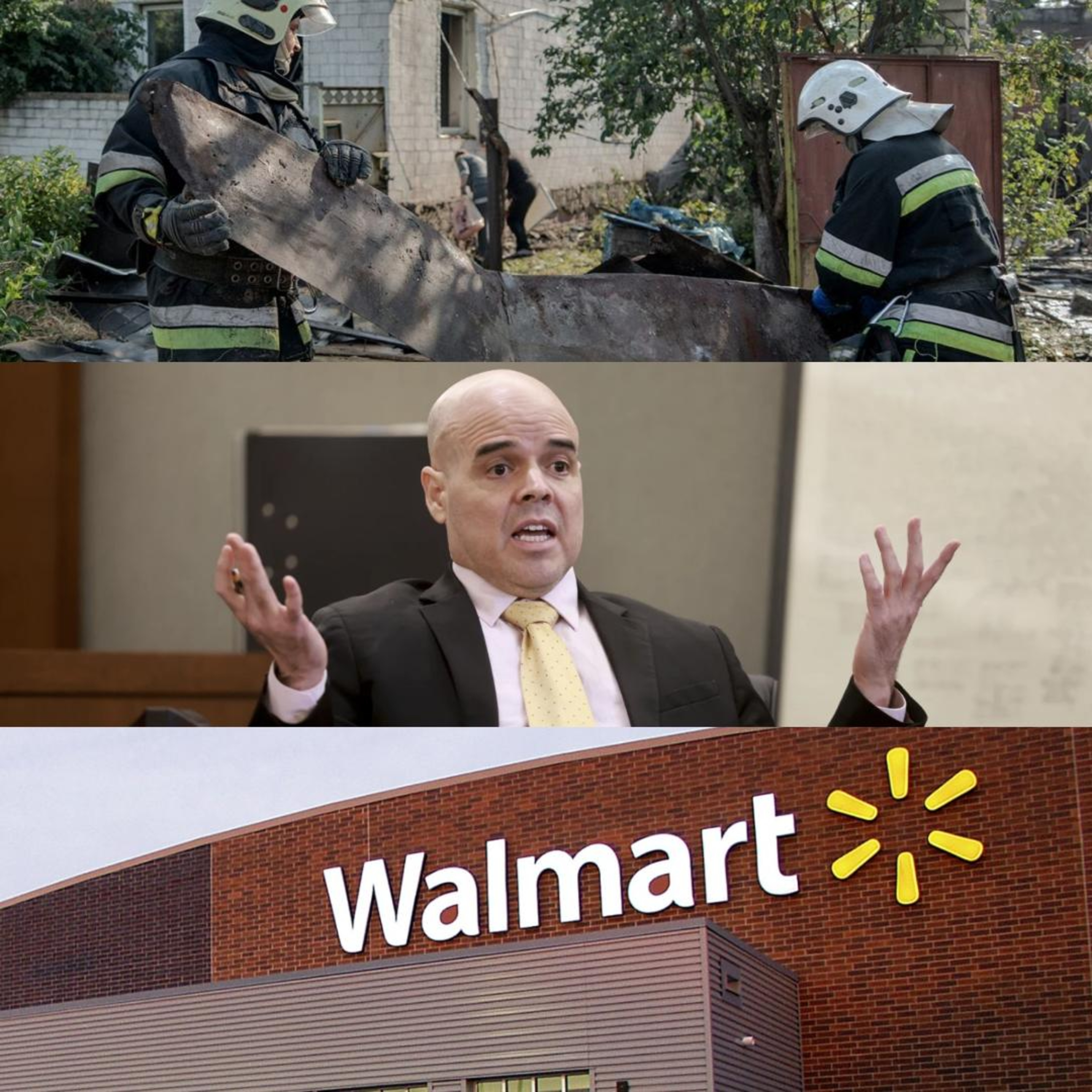 Ukraine/Russia, Telles, & Walmart