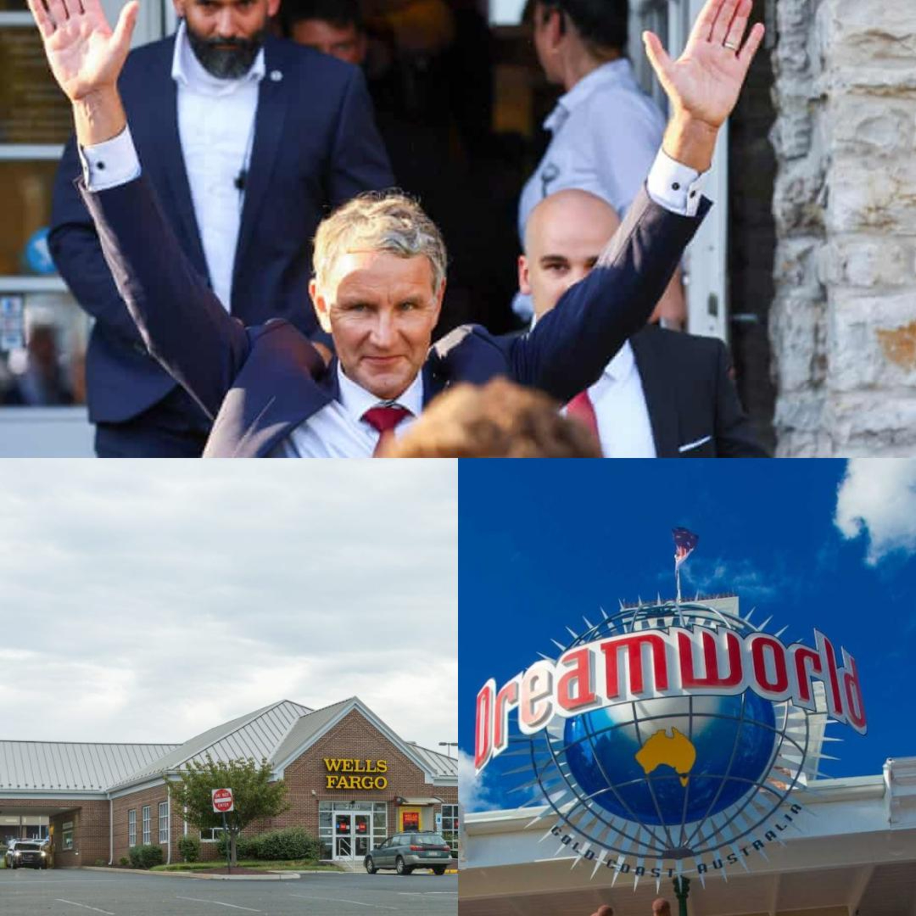 Germany, Wells Fargo, & Dreamworld