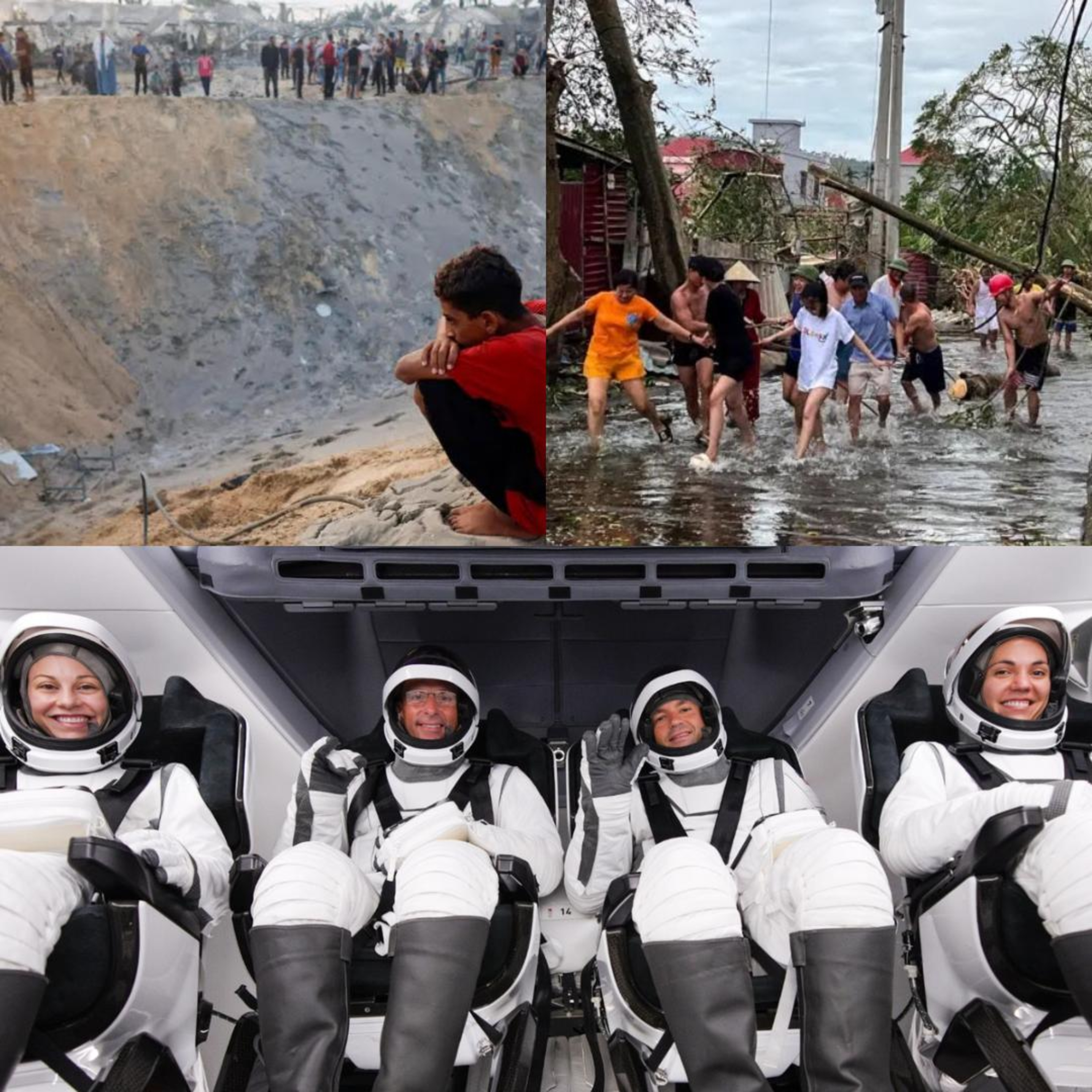 Israel/Gaza, Vietnam, & SpaceX