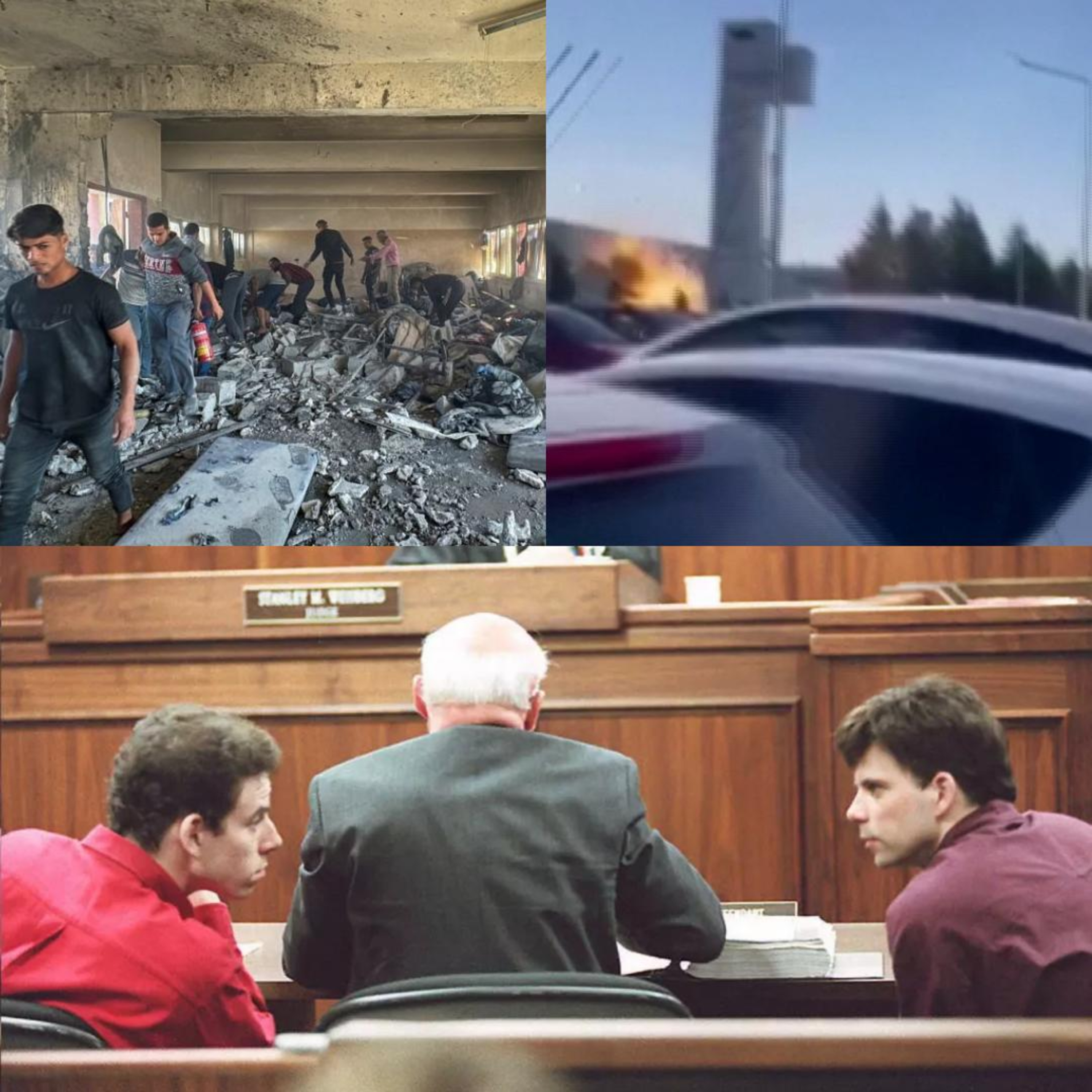 Israel/Gaza, Turkey, & The Menendez Brothers