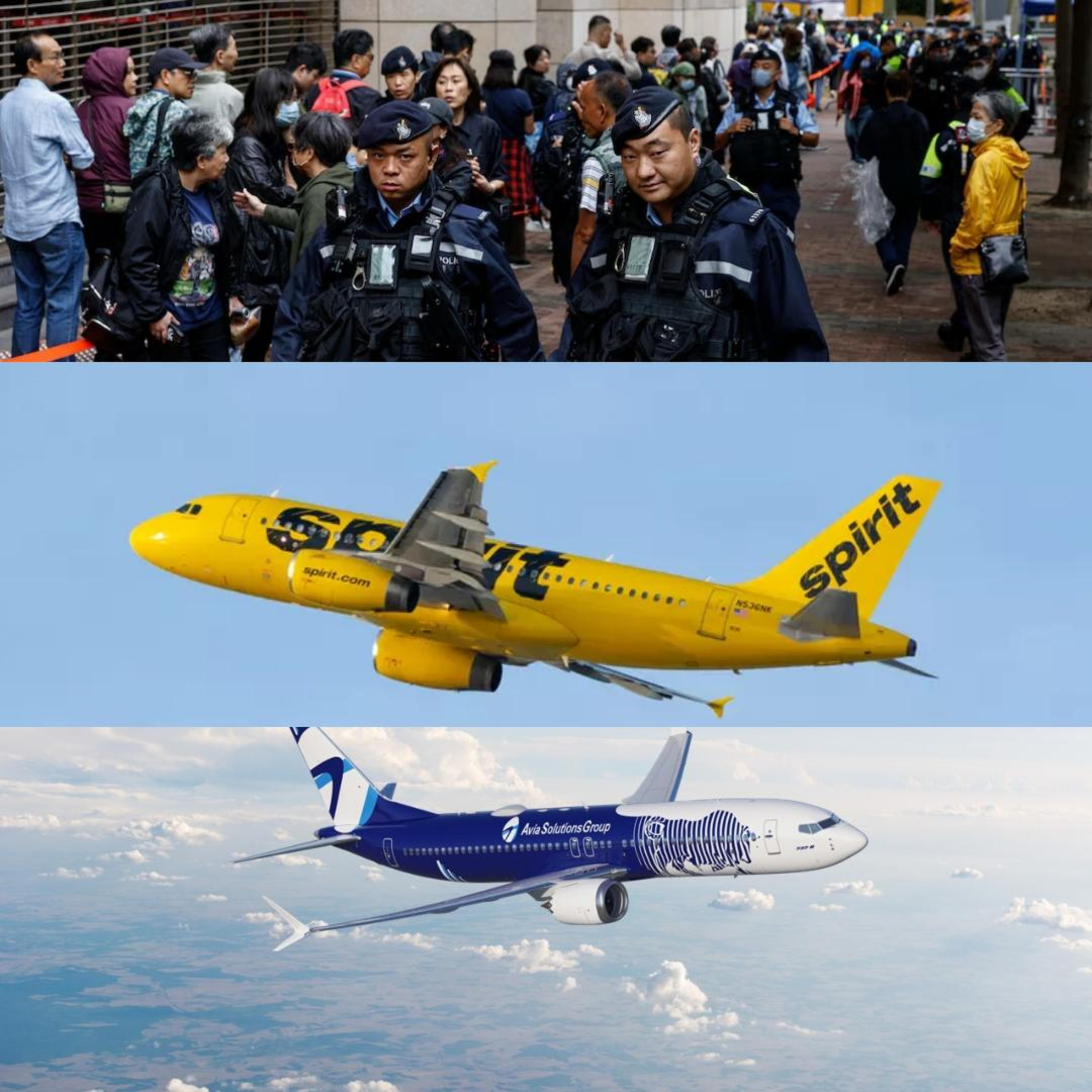Hong Kong, Spirit, & Boeing