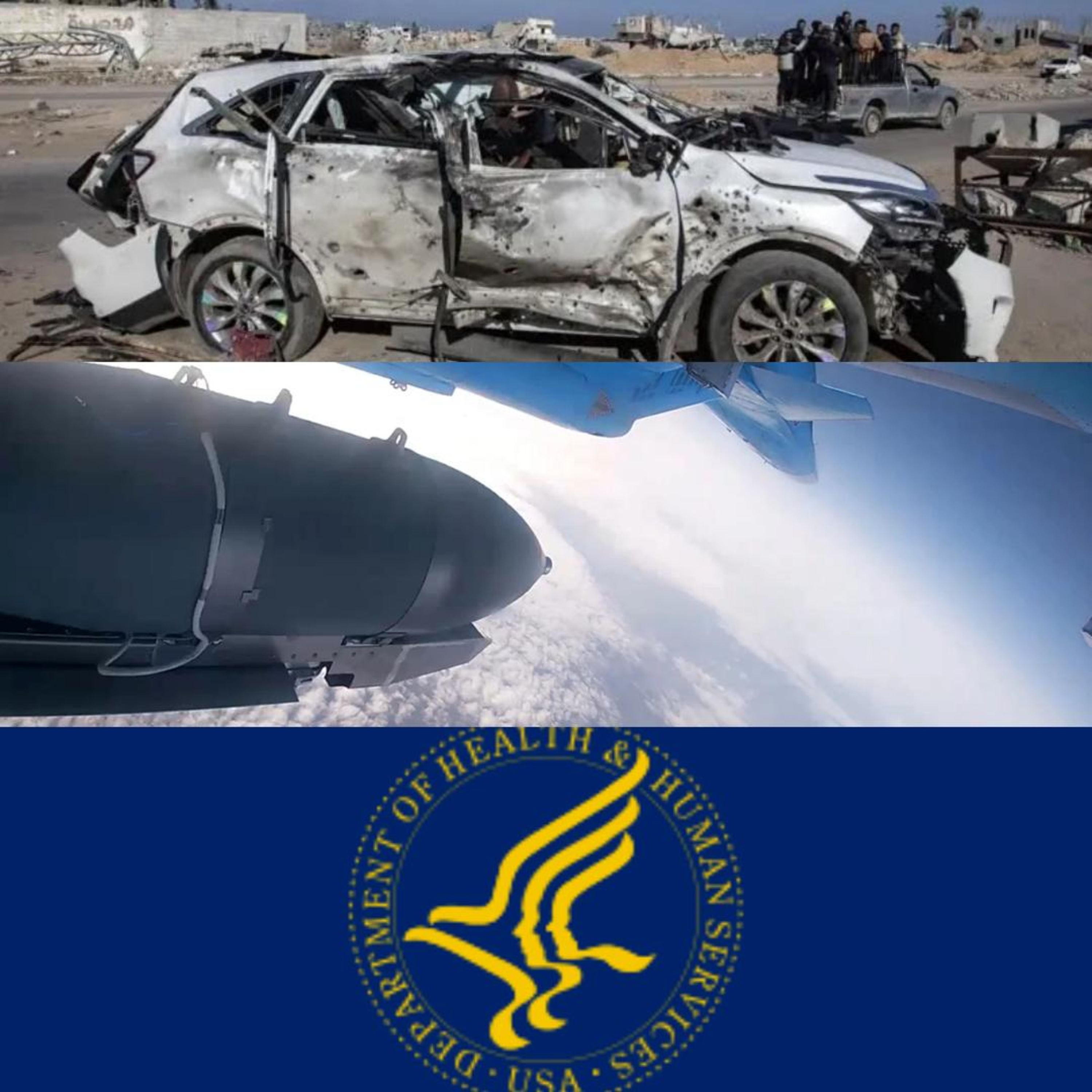 Israel/Gaza, Russia/Ukraine, & US HHS
