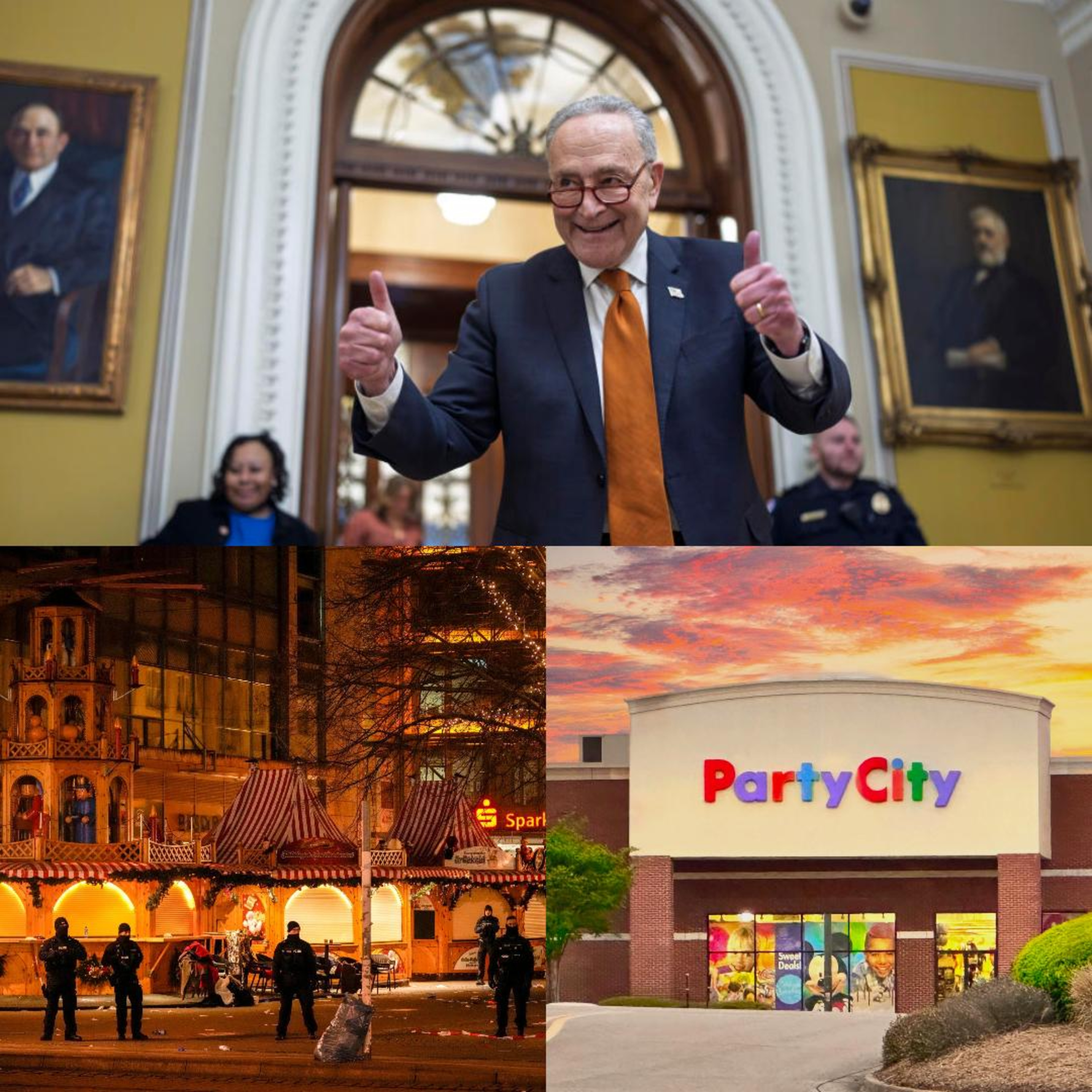 Washington, Germany, & Party City