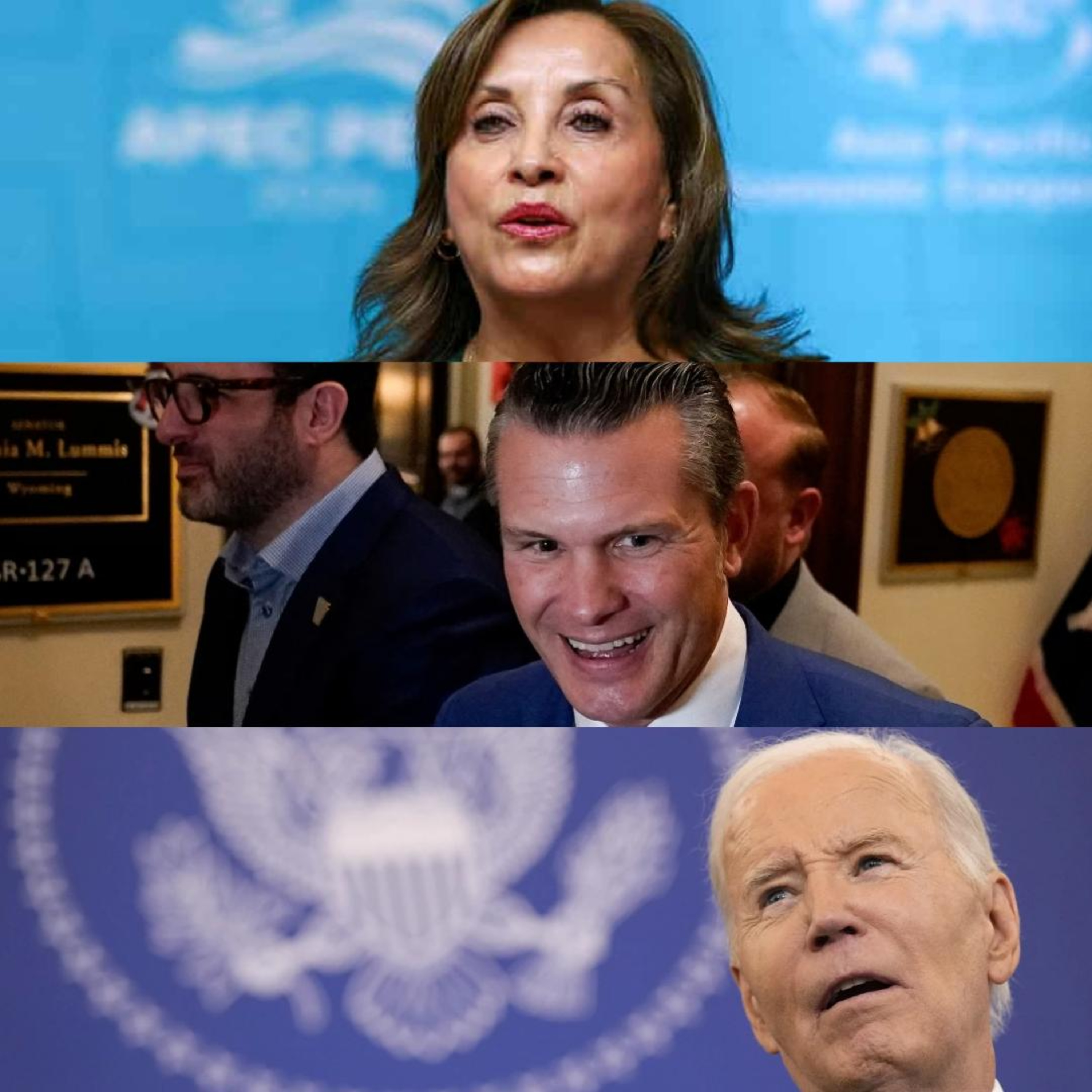 Boluarte, Hegseth, & Biden/Cuba