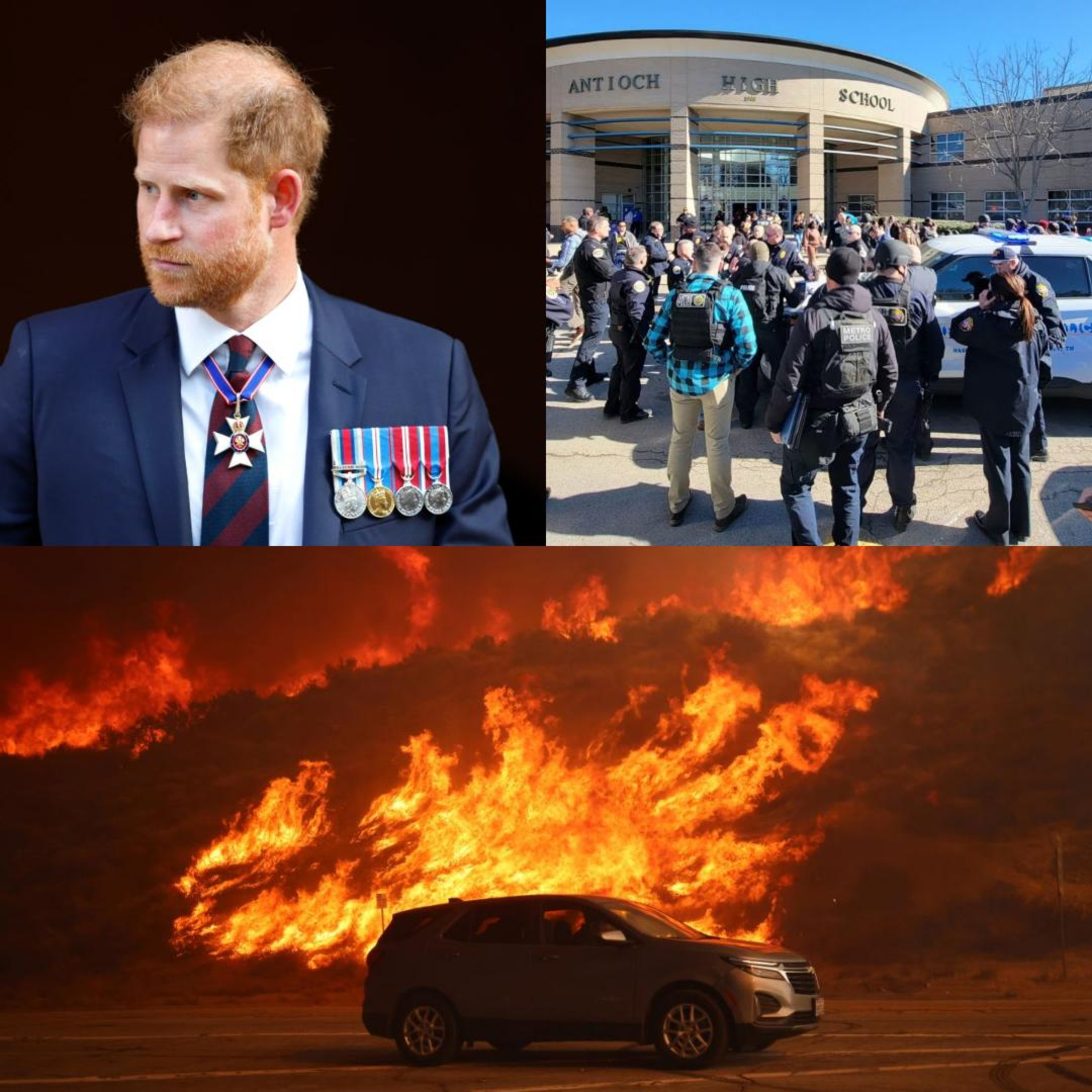 Prince Harry, Tennessee, & California