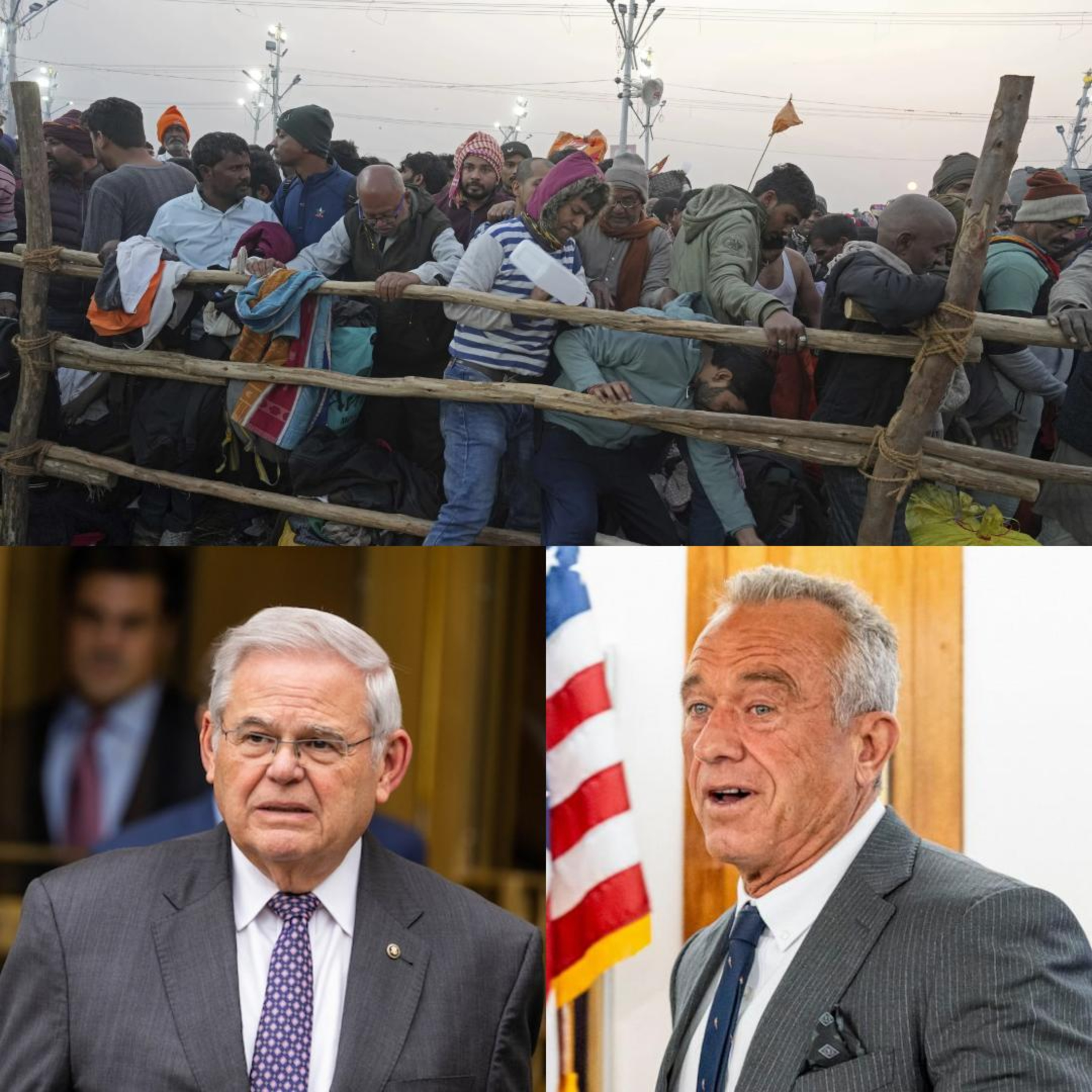 India, Menendez, & RFK. Jr.