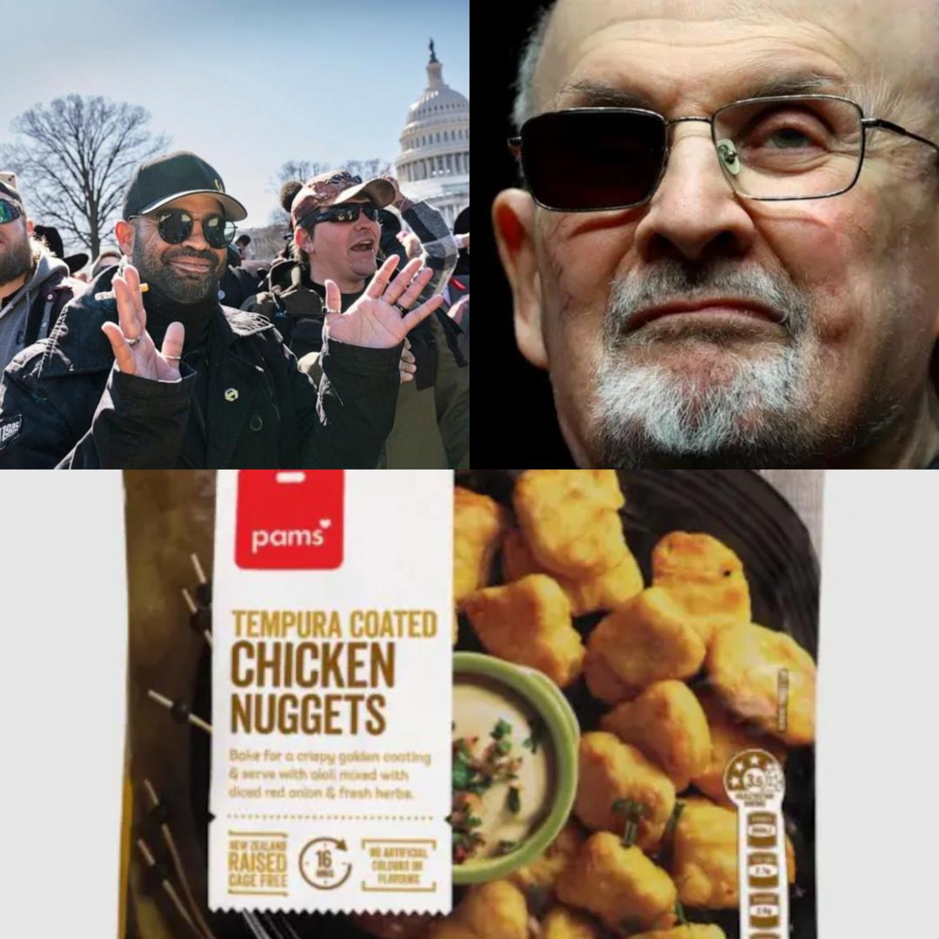 Tarrio, Rushdie, & New Zealand