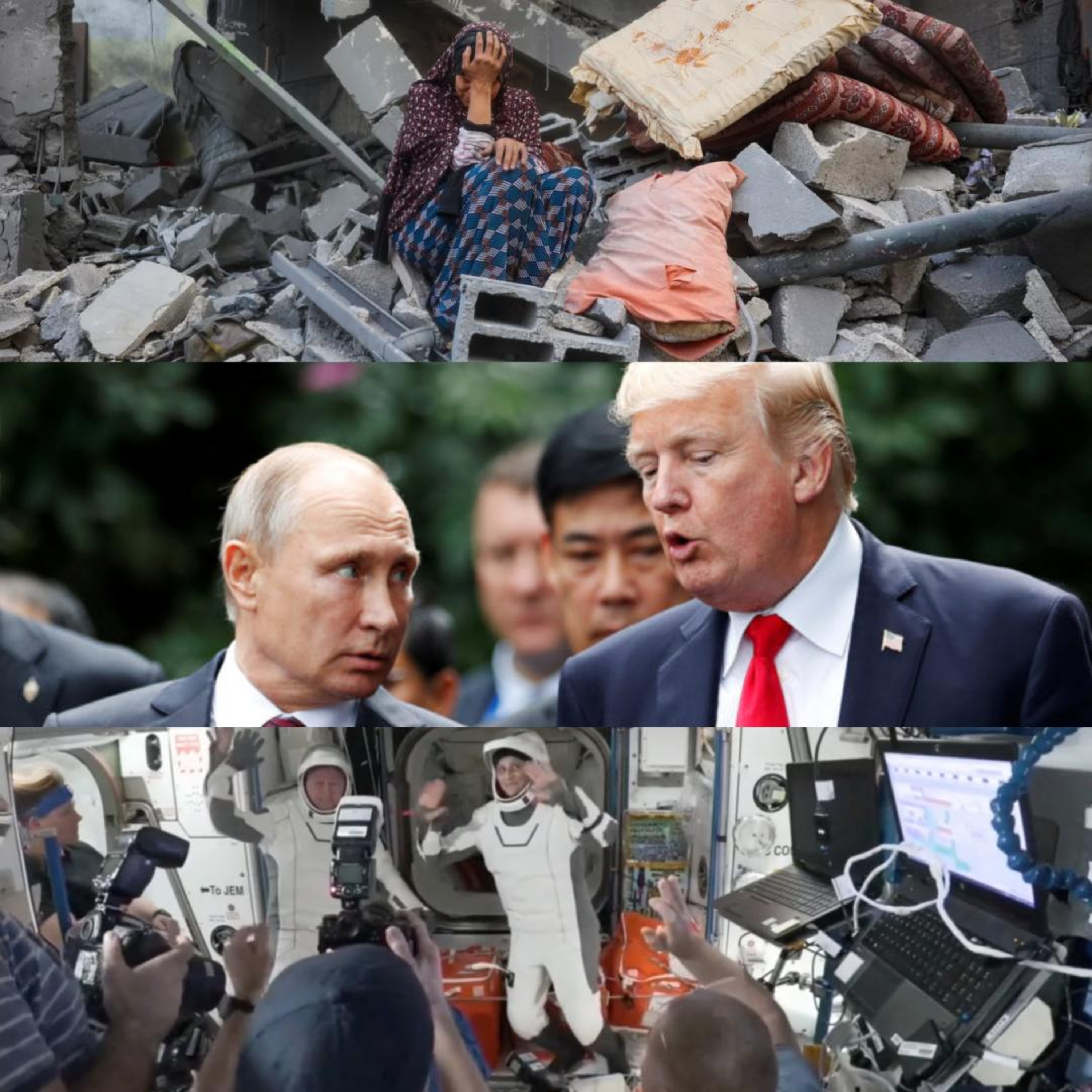 Israel/Gaza, Trump/Putin, & Williams/Wilmore