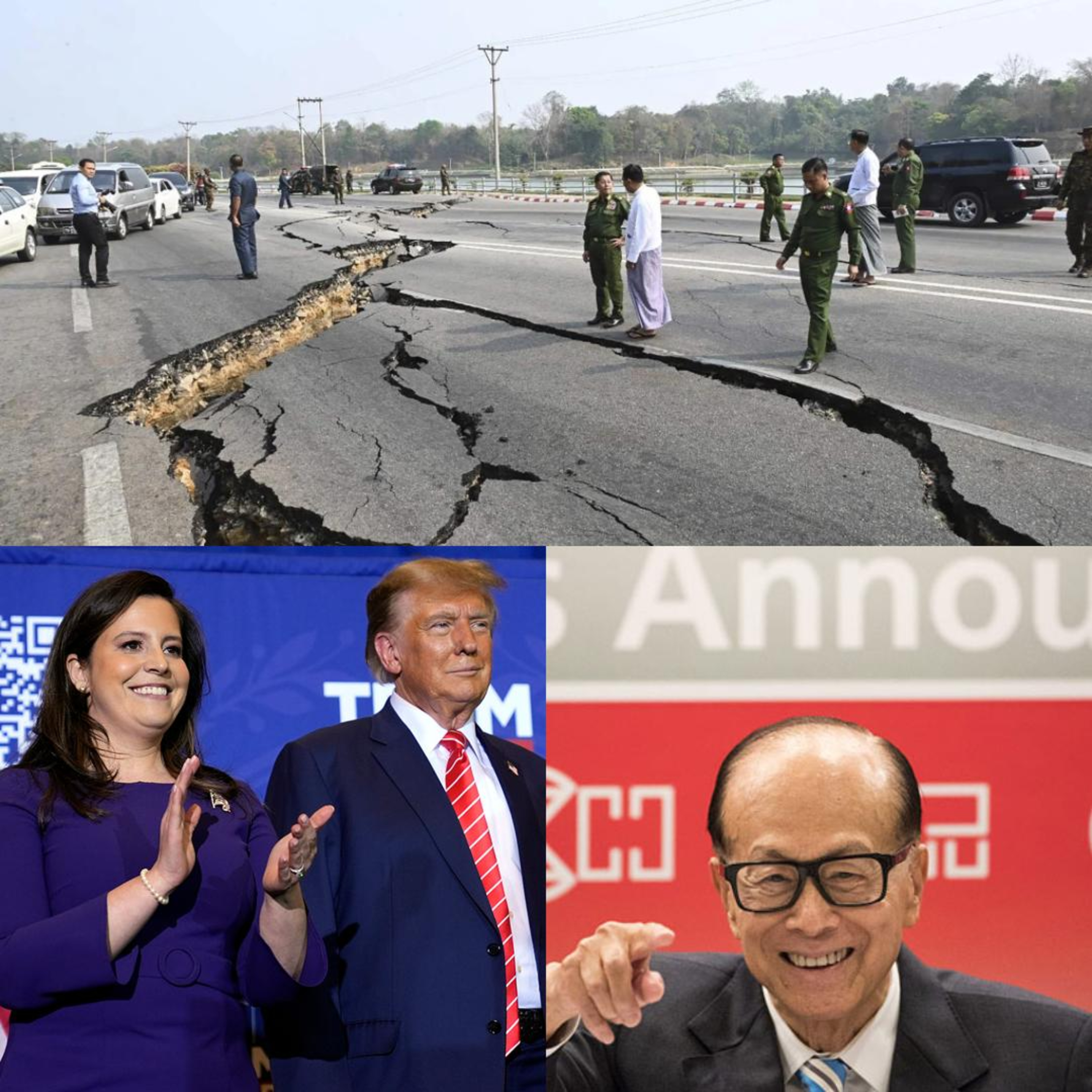 Myanmar, Stefanik, & CK Hutchison