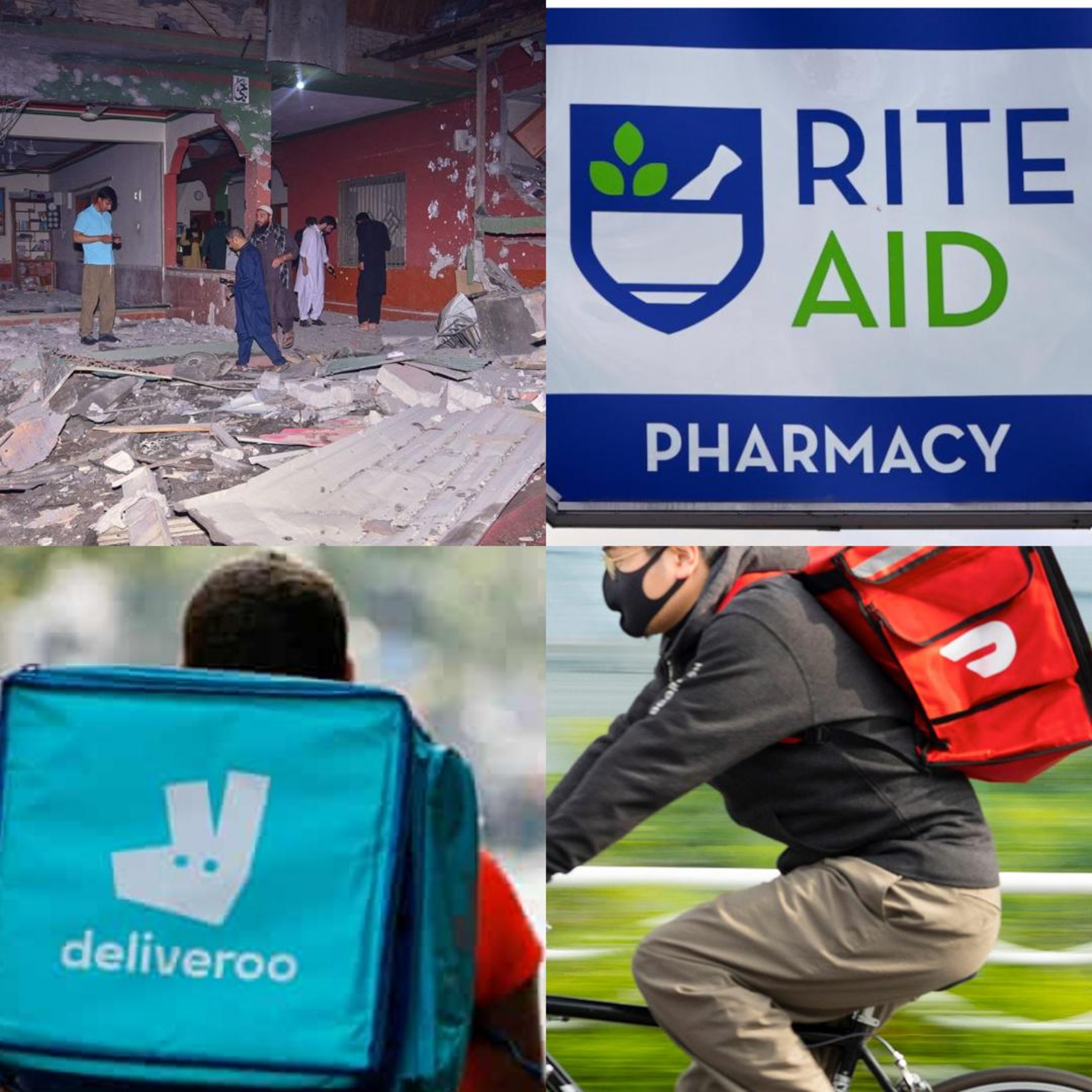 India/Pakistan, Rite Aid, & Deliveroo/Doordash