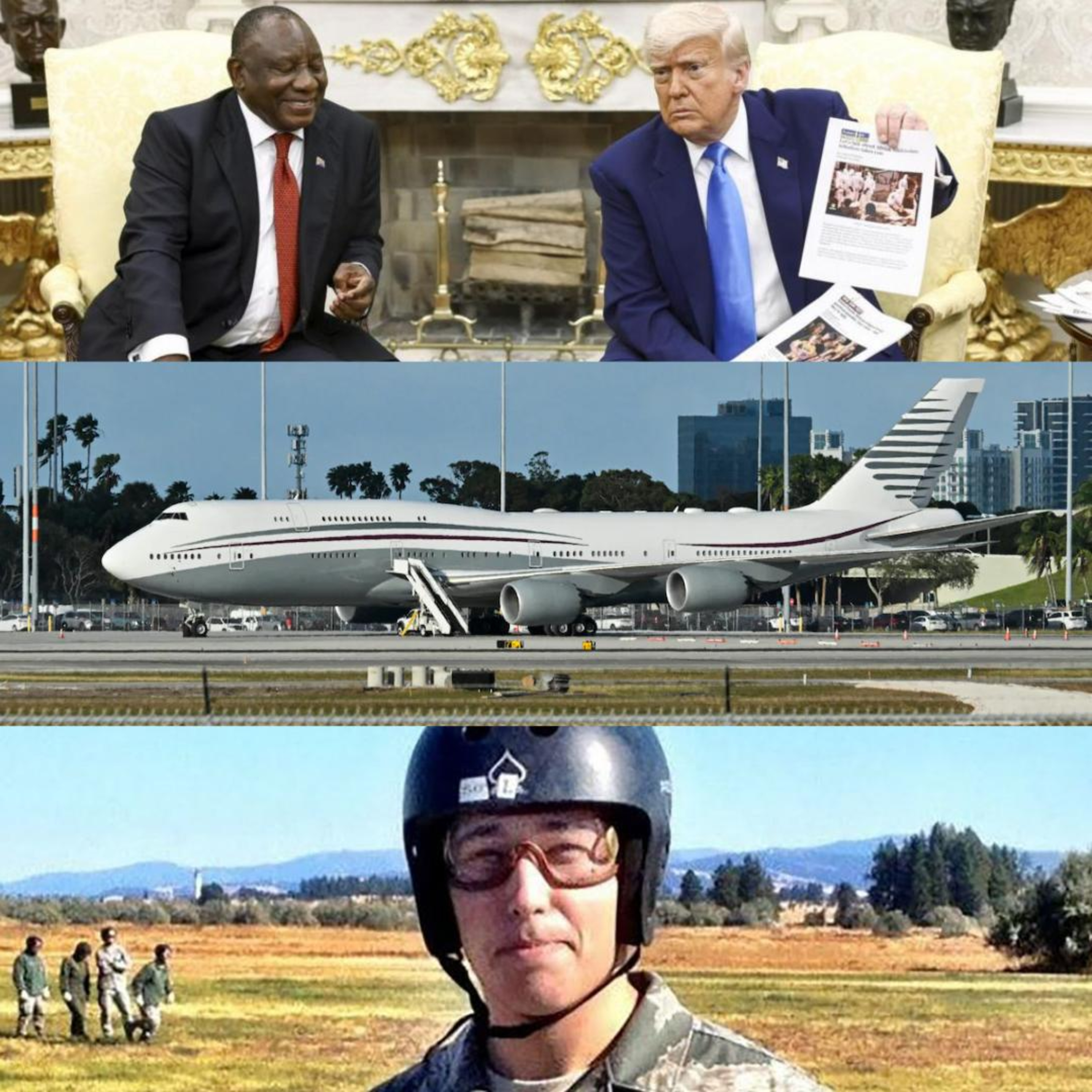 Trump/Ramaphosa, Qatar, & St. Clair