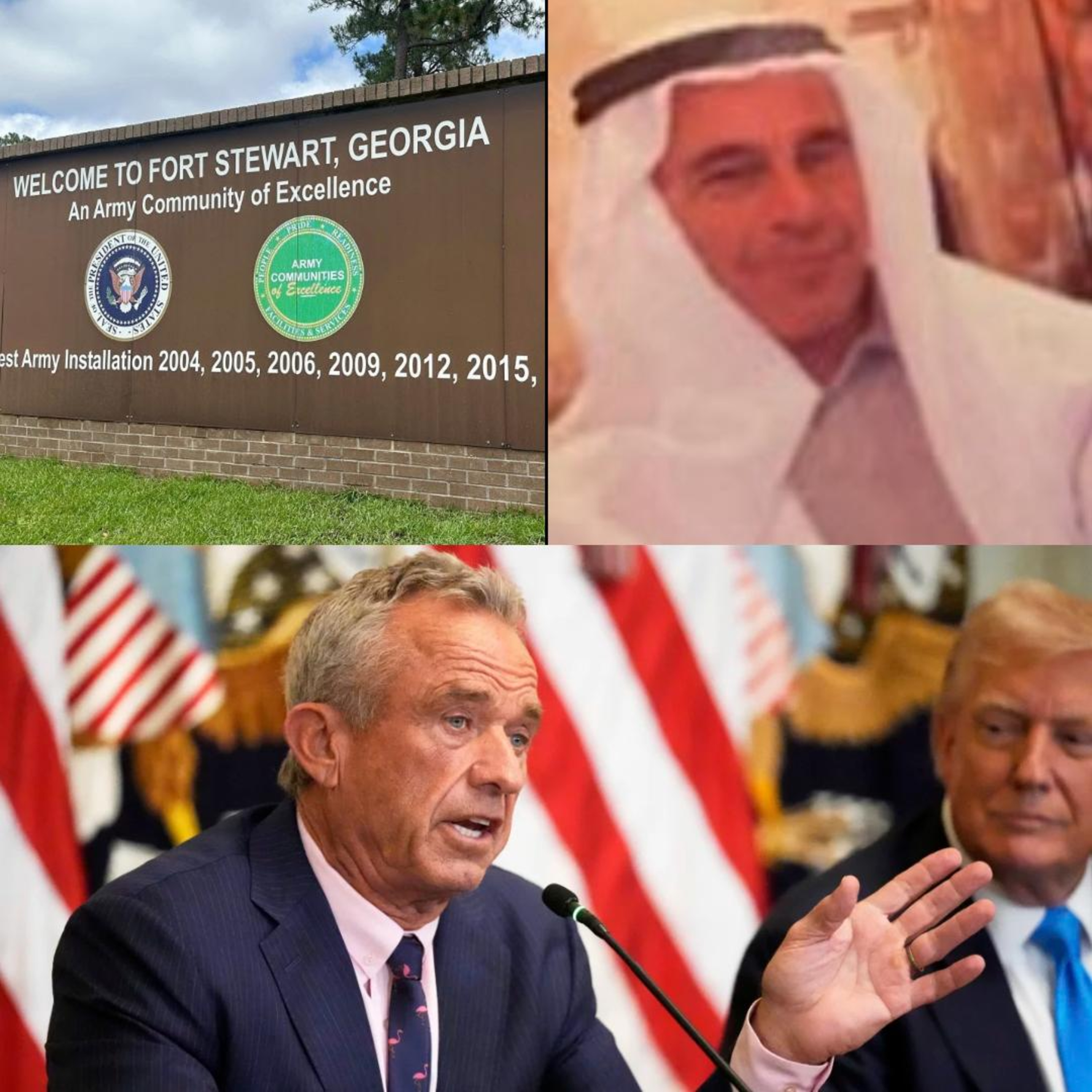 Fort Stewart, Epstein, & RFK Jr.