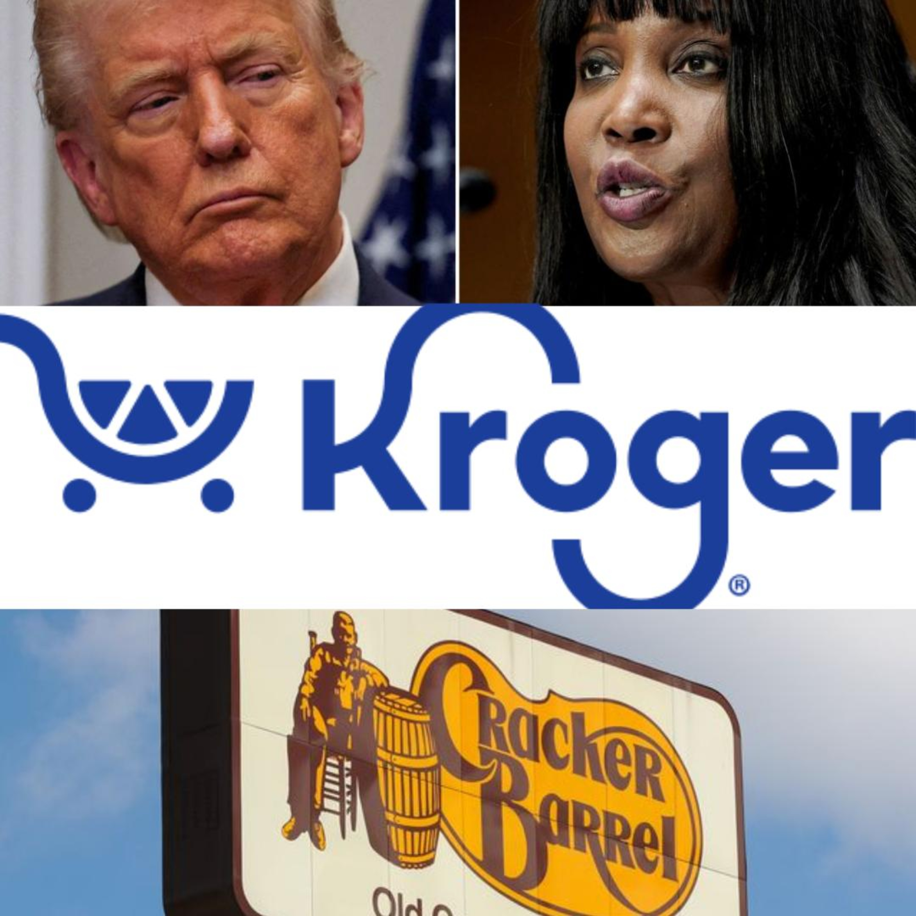 Trump/Cook, Kroger, & Cracker Barrel