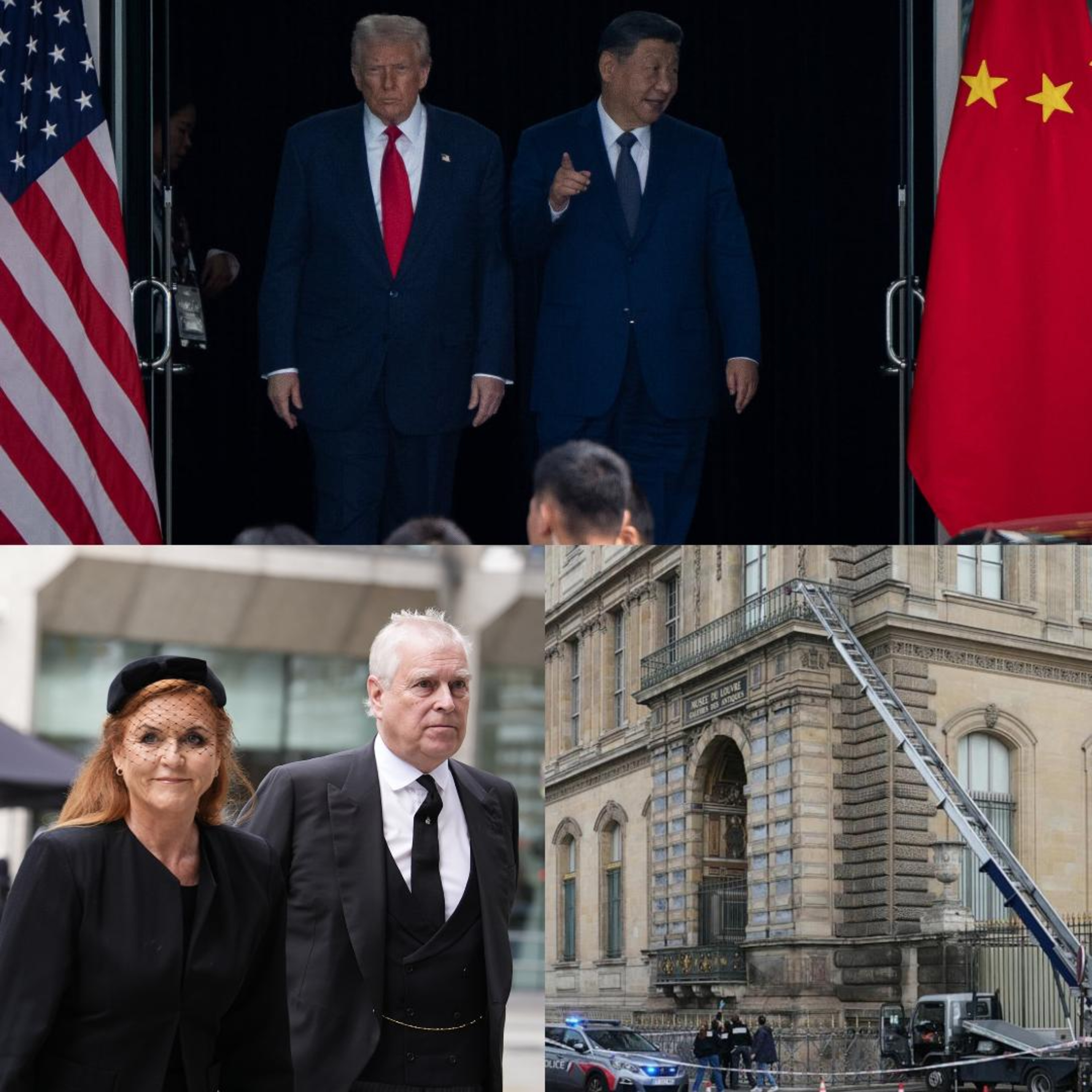 Trump/Xi, Windsor(Prince Andrew), & France Trump/Xi, Windsor(Prince Andrew), & France