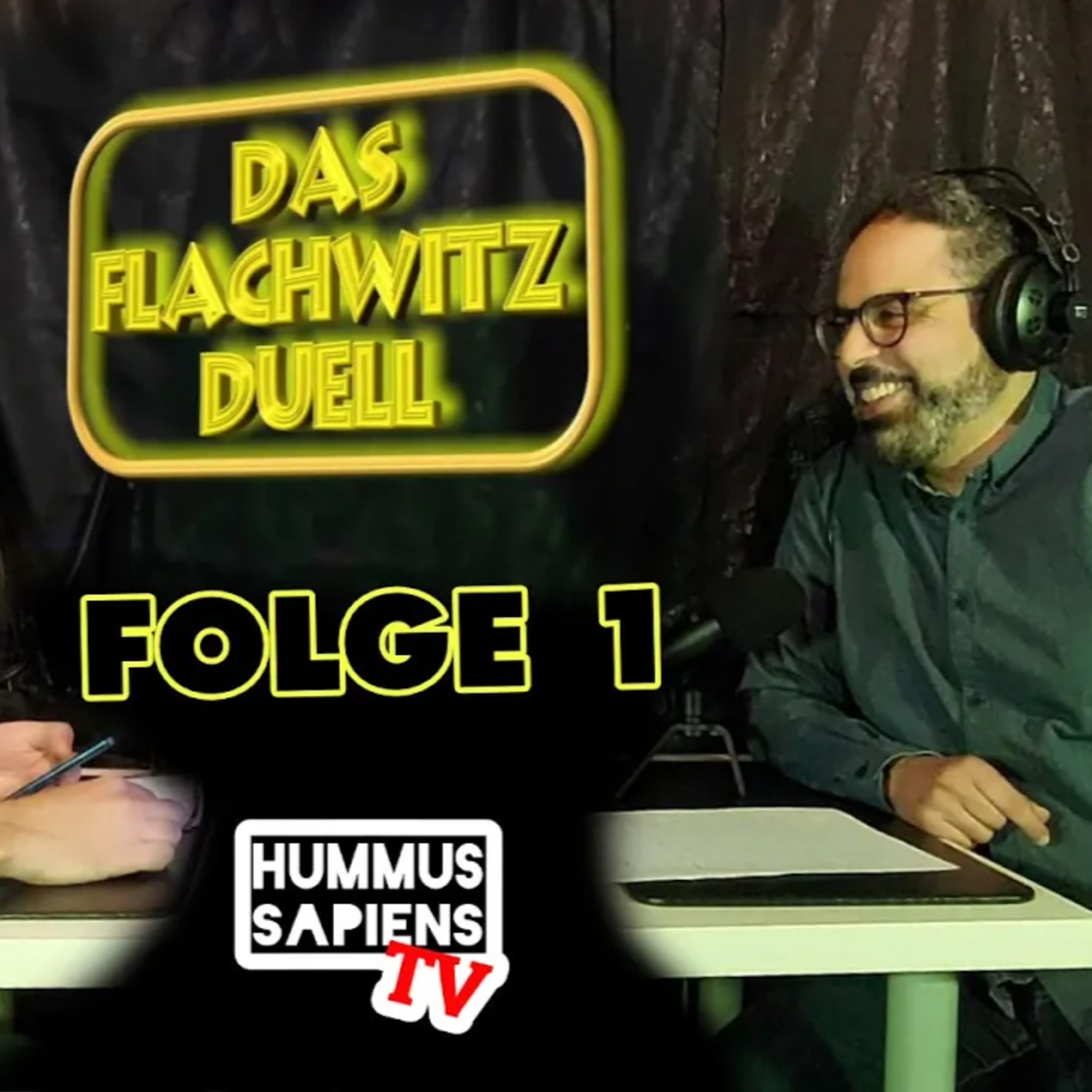 Das Flachwitzduell - Staffel 1 Folge 1 - Redu gegen Elias - Lachen Verboten - Die besten Flachwitze Deutschlands episode artwork