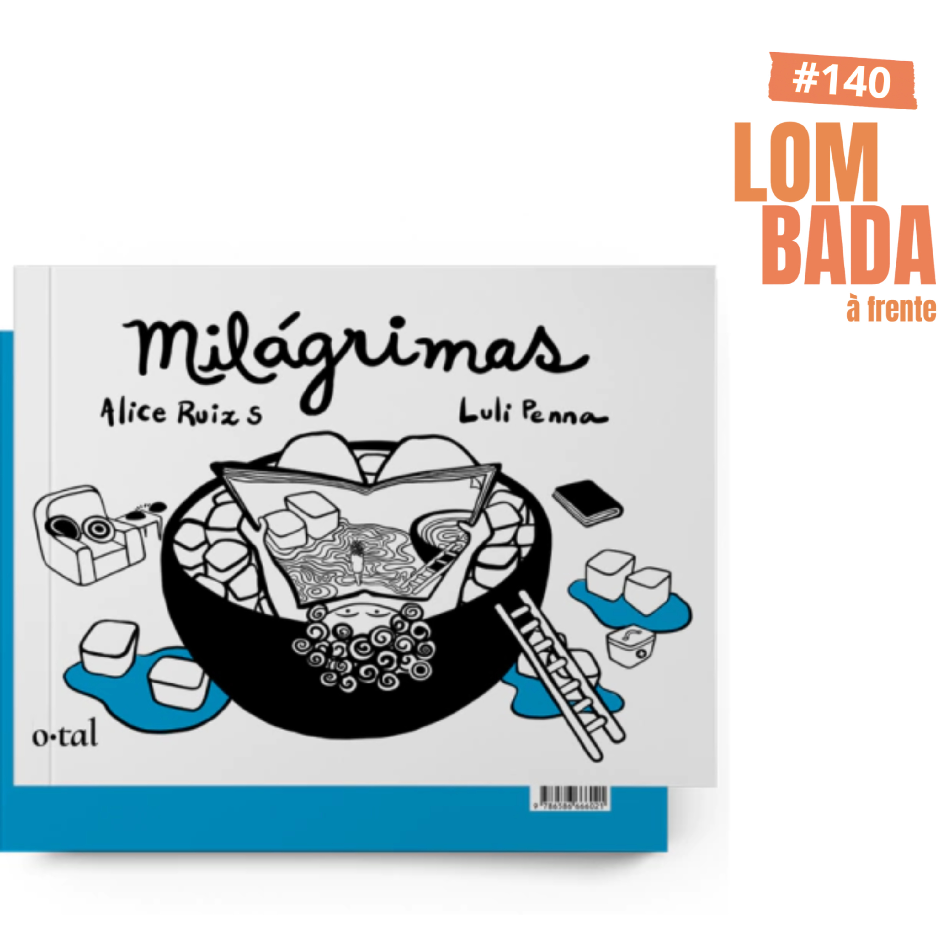 Lombada à Frente #140 - “Milagrimas” (Alice Ruiz S) episode artwork