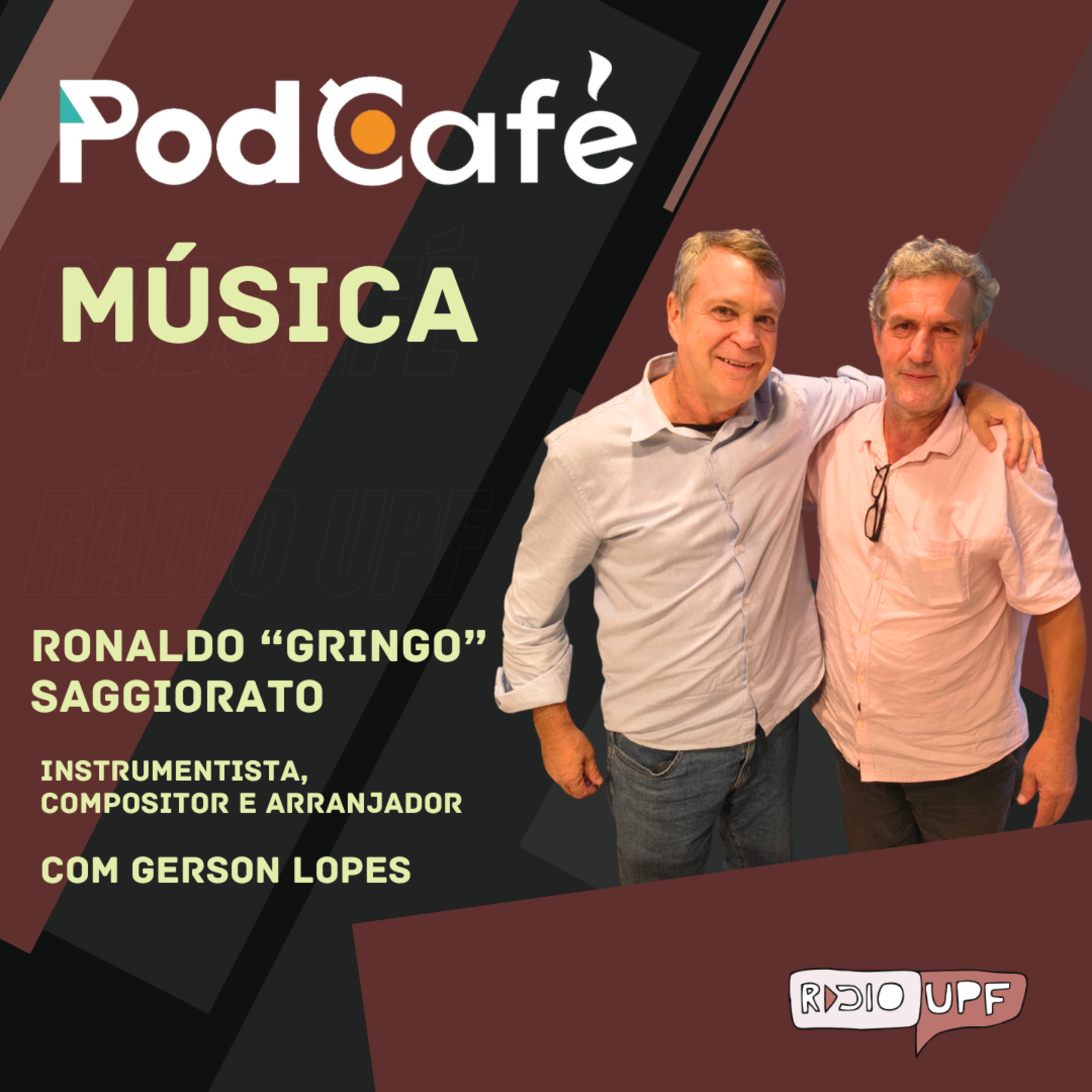 PodCafé - Ep.29 - Música Instrumental com Ronaldo "Gringo" Saggiorato episode artwork